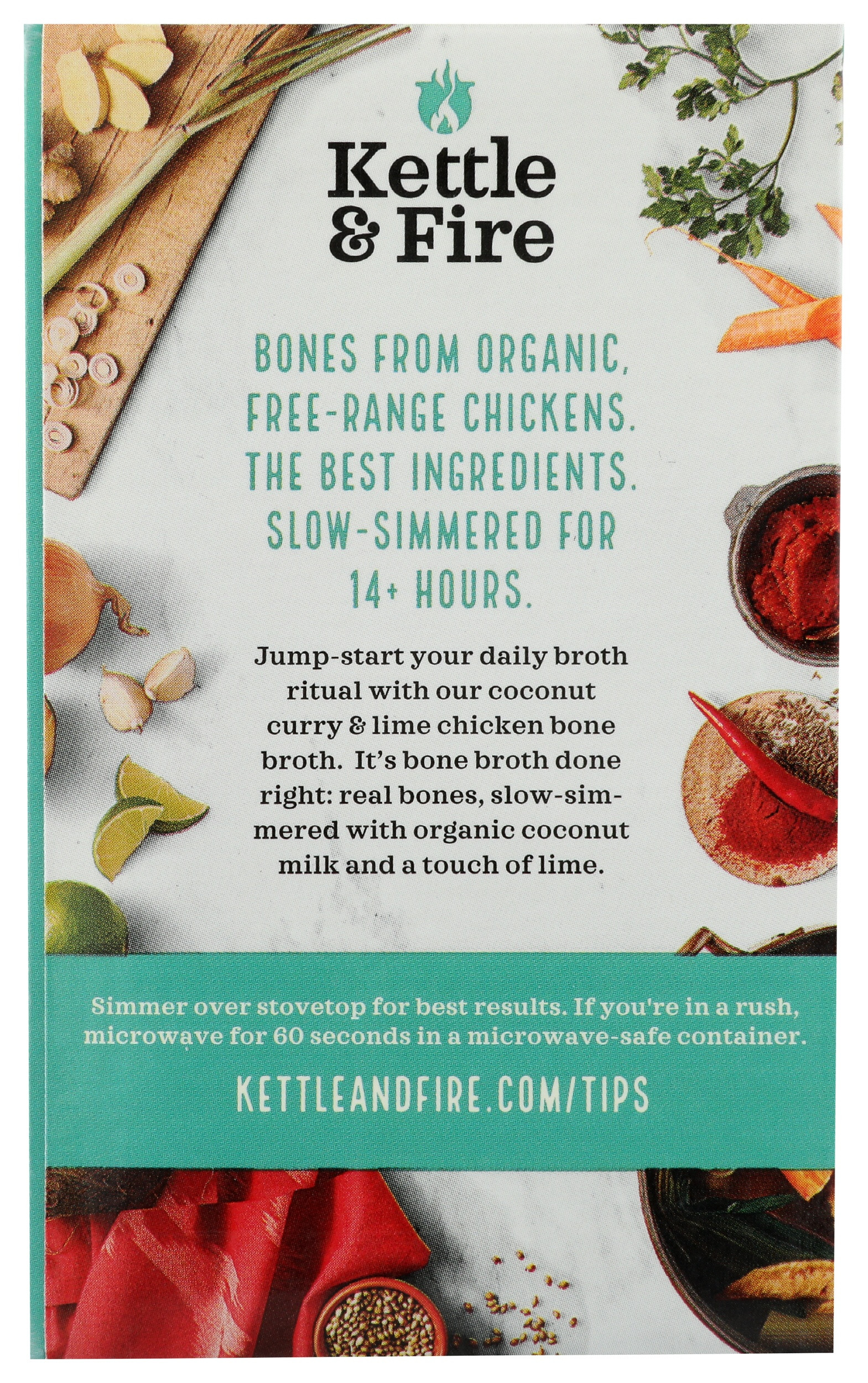 Kettle & Fire Coconut Curry Chicken Bone Broth