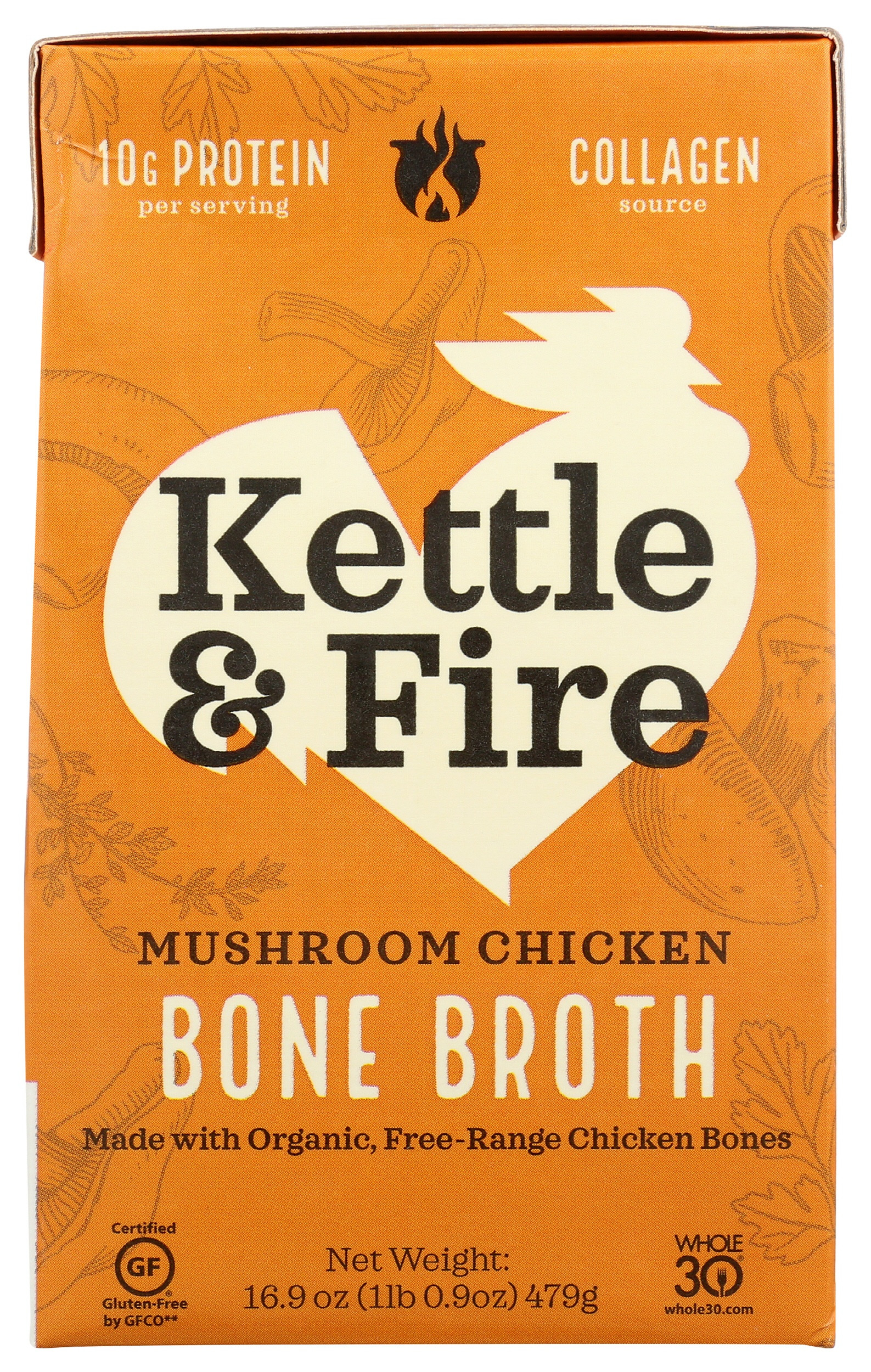 Kettle & Fire Mushroom Chicken Broth