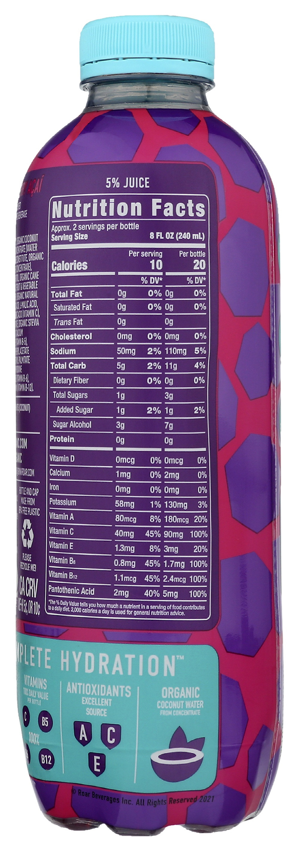 Roar Organic Complete Hydration Beverage