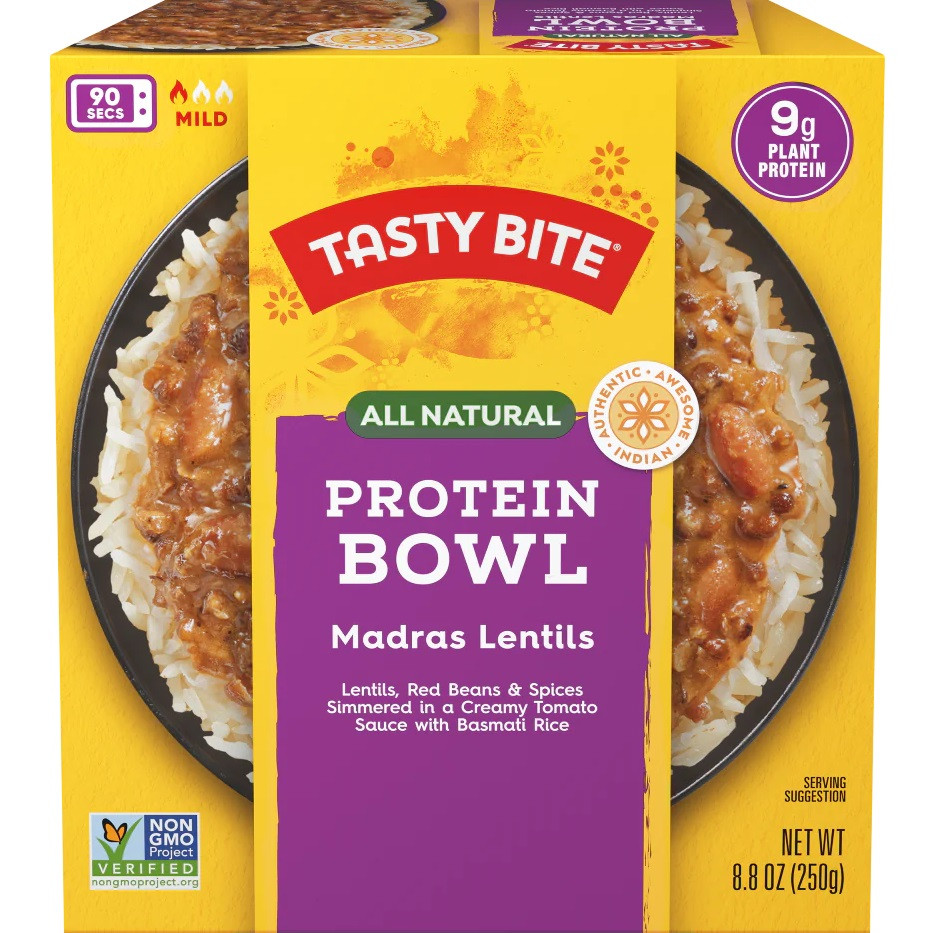 Tasty Bite Madras Lentils Protein Bowl