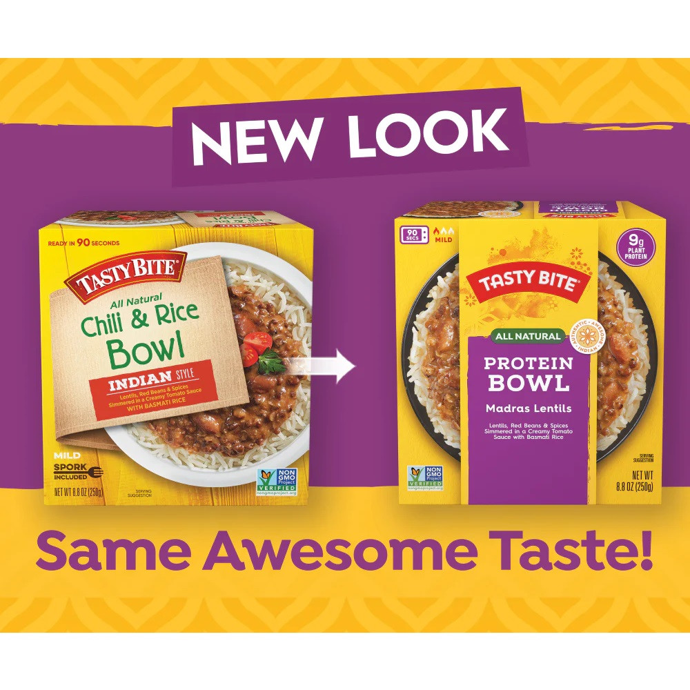 Tasty Bite Madras Lentils Protein Bowl