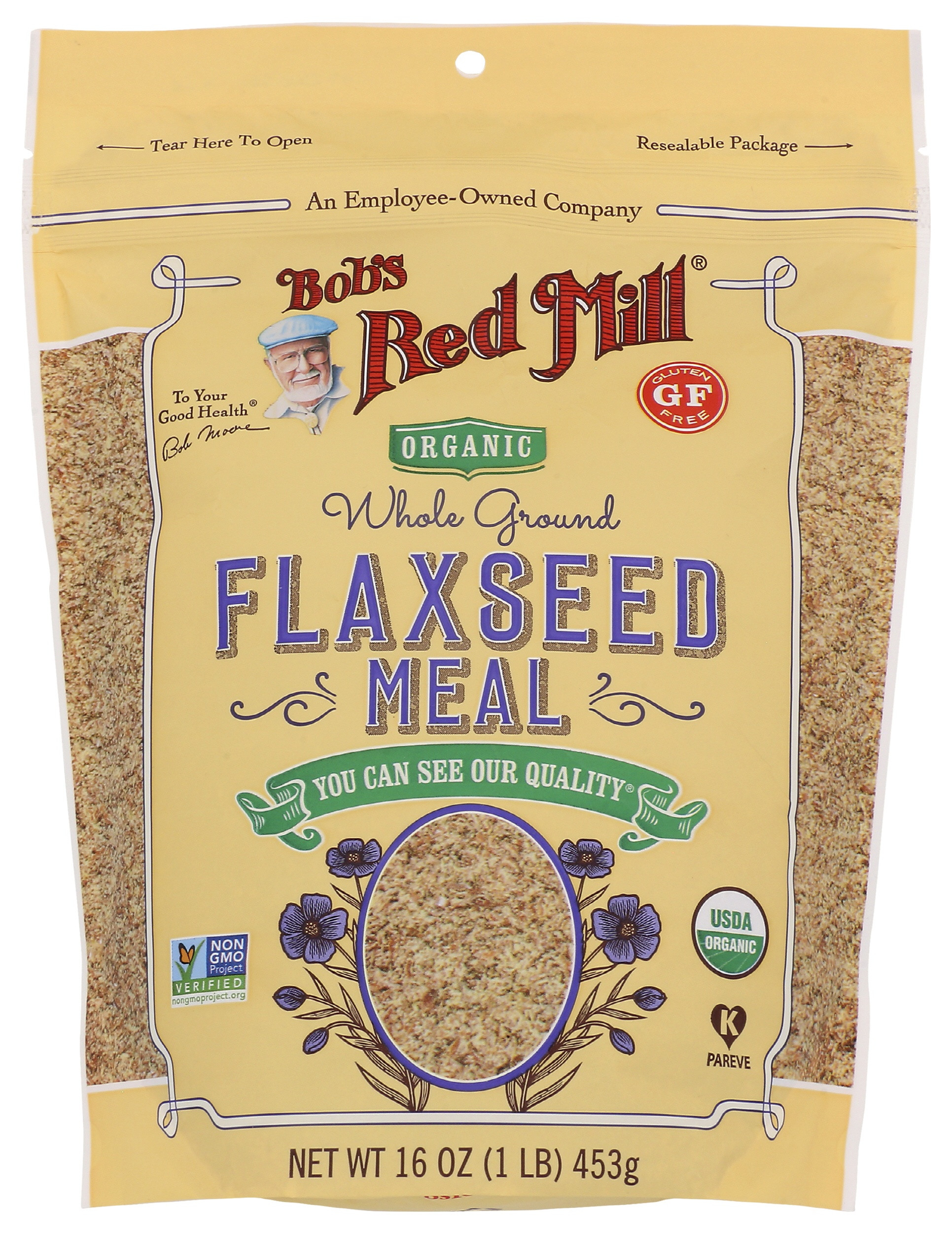 Bob's Red Mill Organic Whole Ground Flaxseed Meal