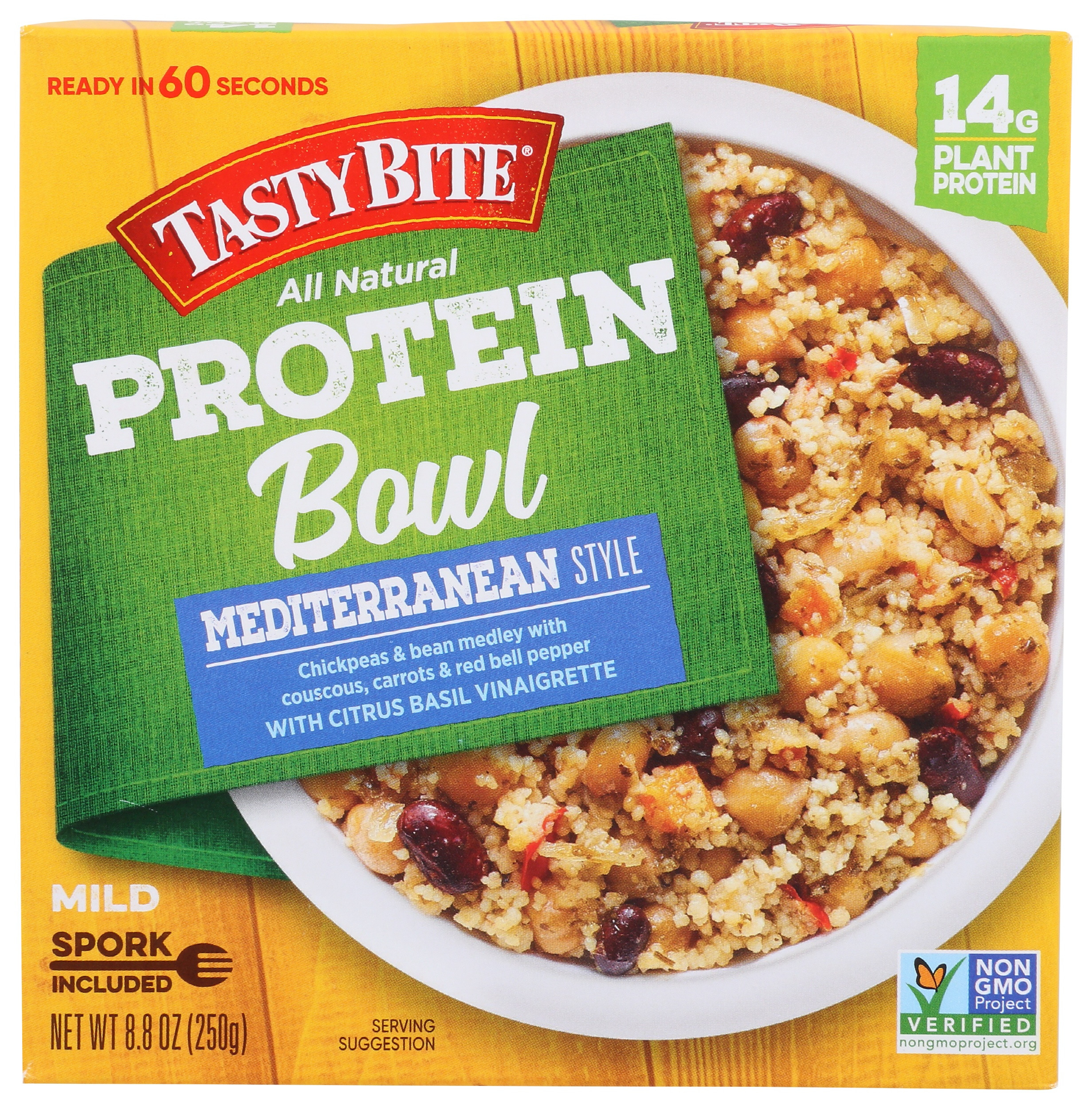 Tasty Bite Protein Bowl Mediterranean Style