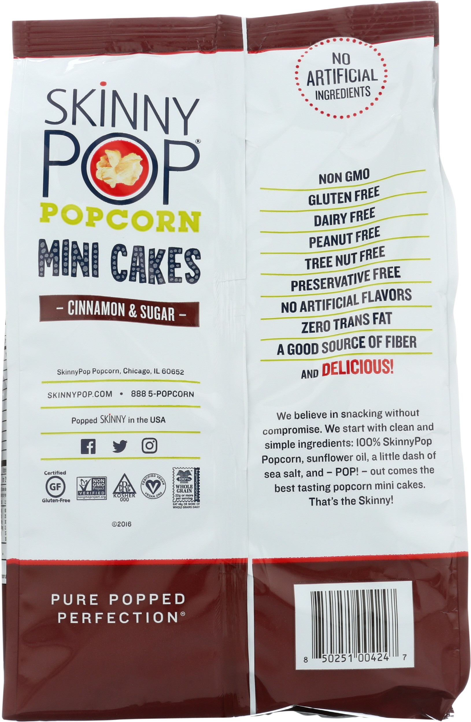 SkinnyPop Popcorn Mini Cakes