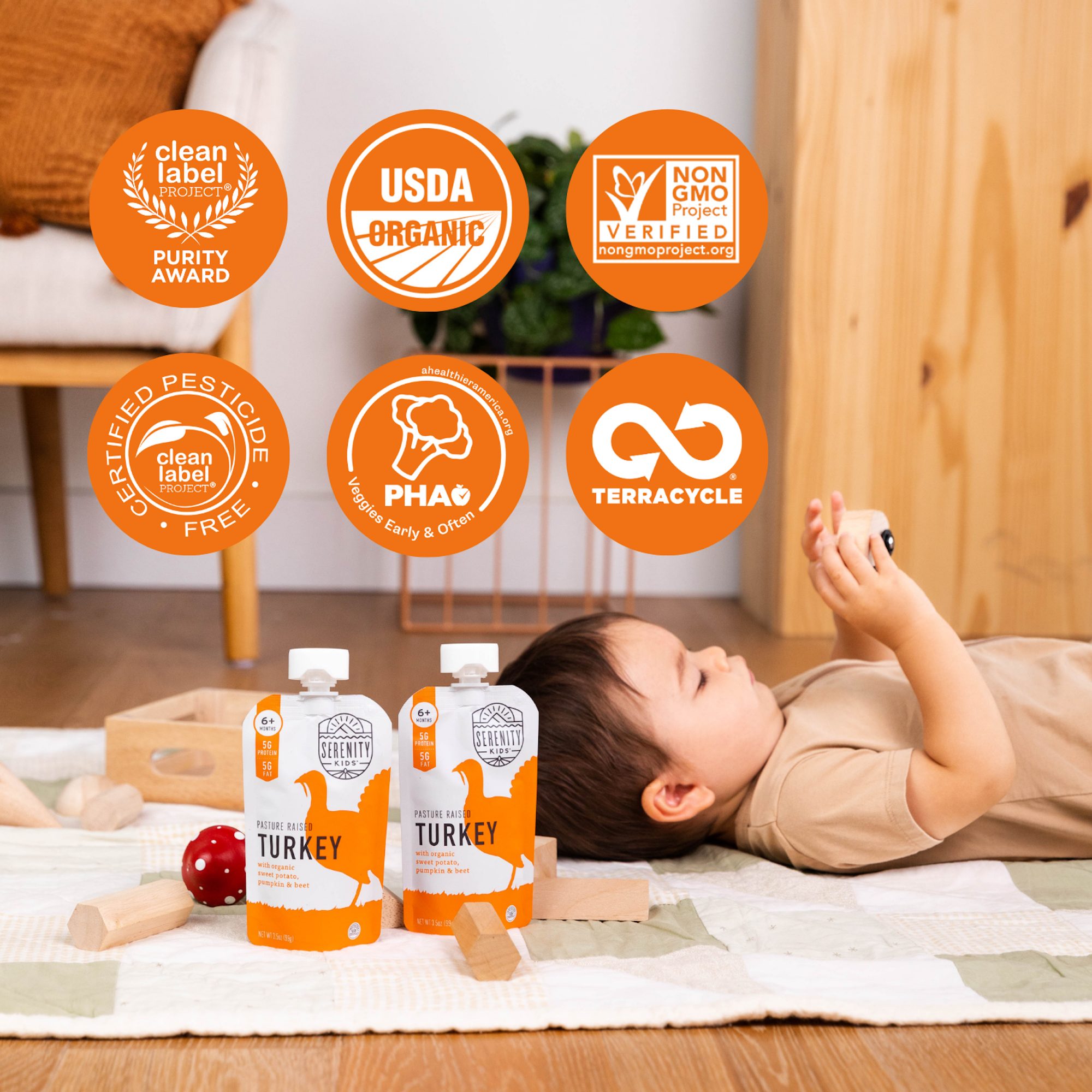 Serenity Kids Baby Food Pouches