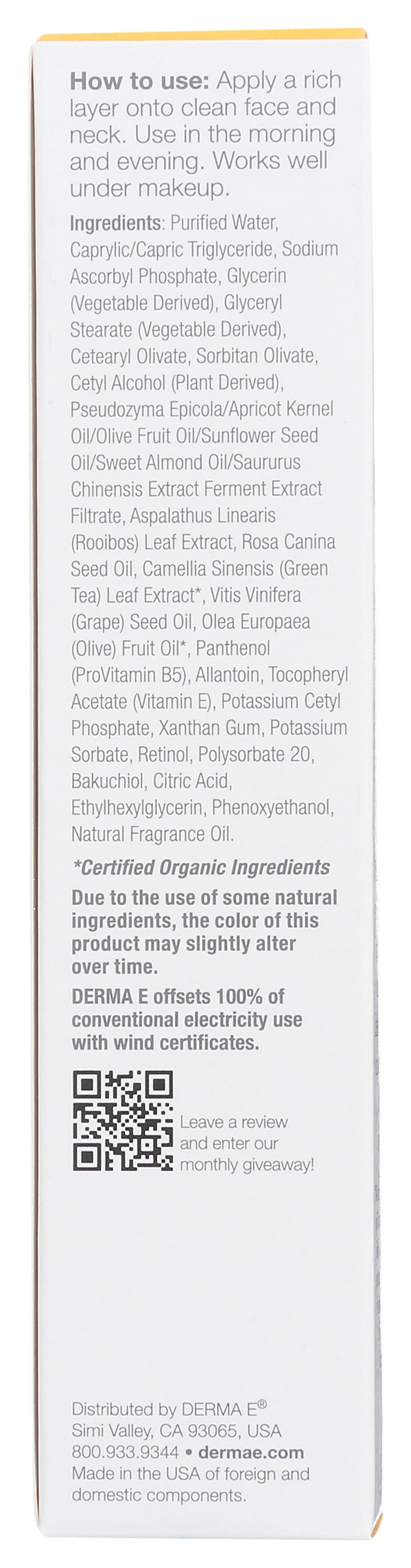 Derma-E Vitamin C Renewing Moisturizer