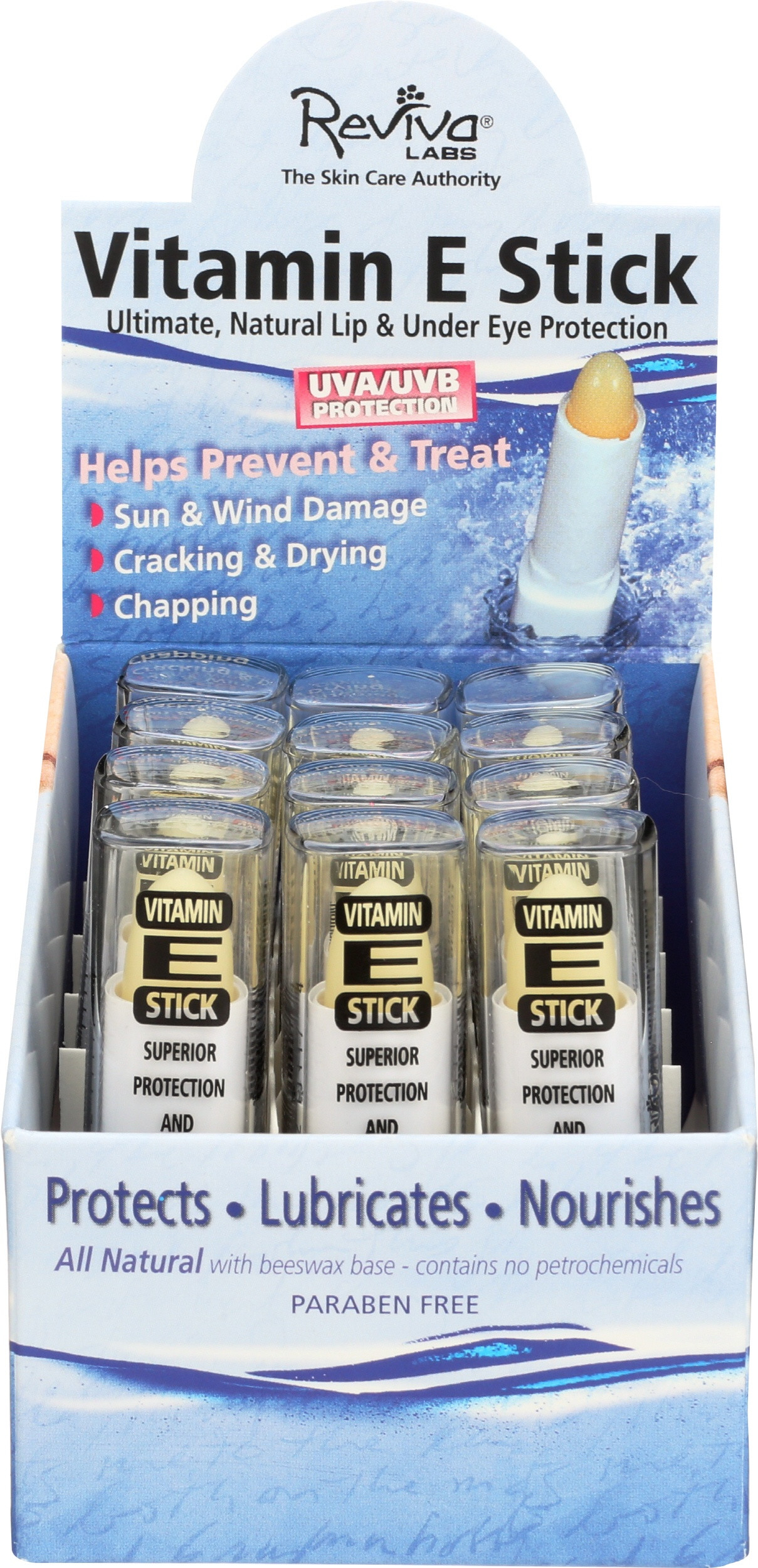 Reviva Vitamin E Stick For Lips & Eye Areas