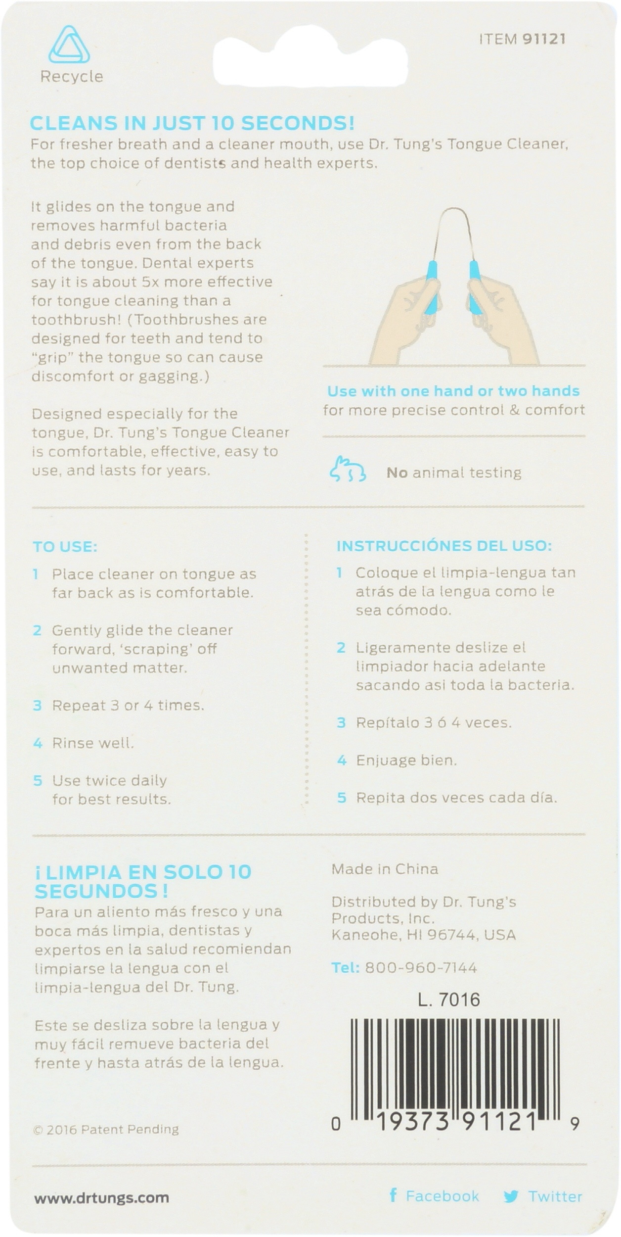 Dr. Tung's Tongue Cleaner