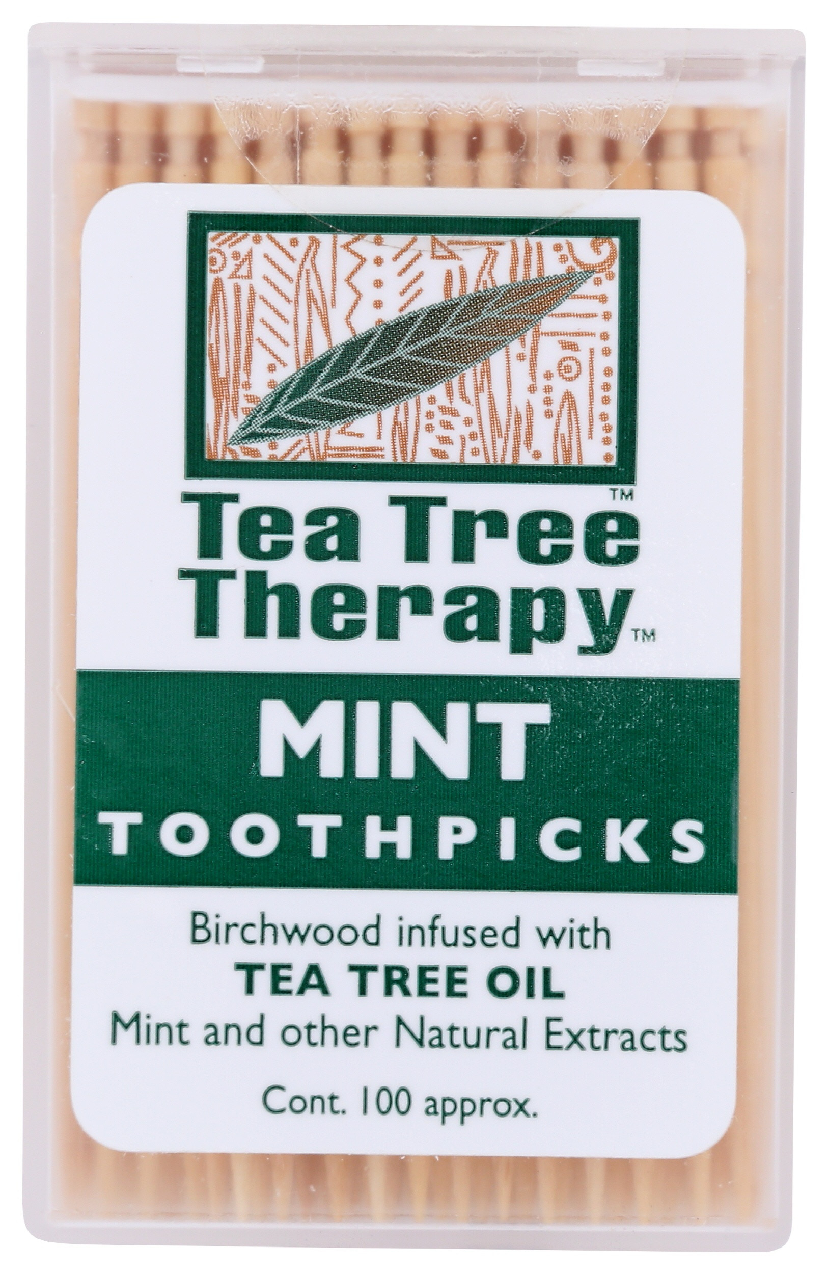 Tea Tree Therapy Mint Toothpicks