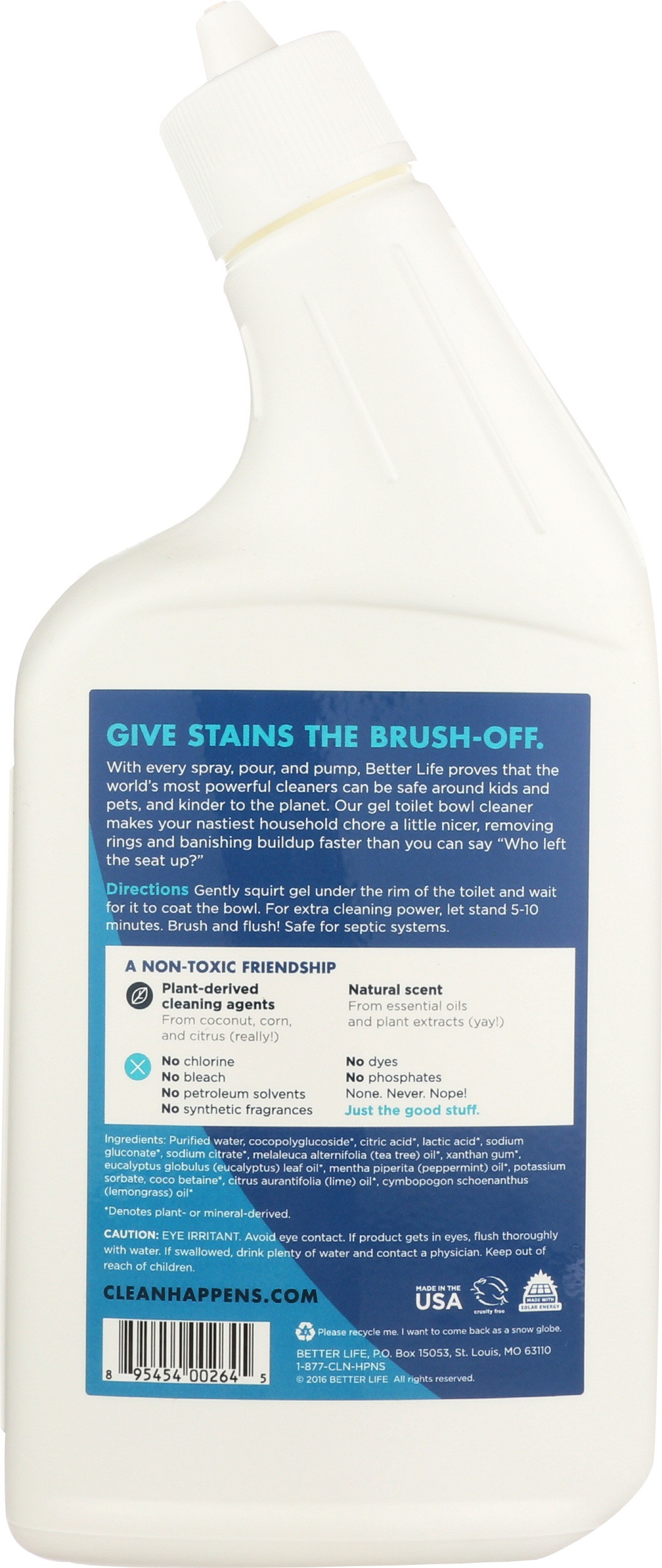 Better Life Toilet Bowl Cleaner