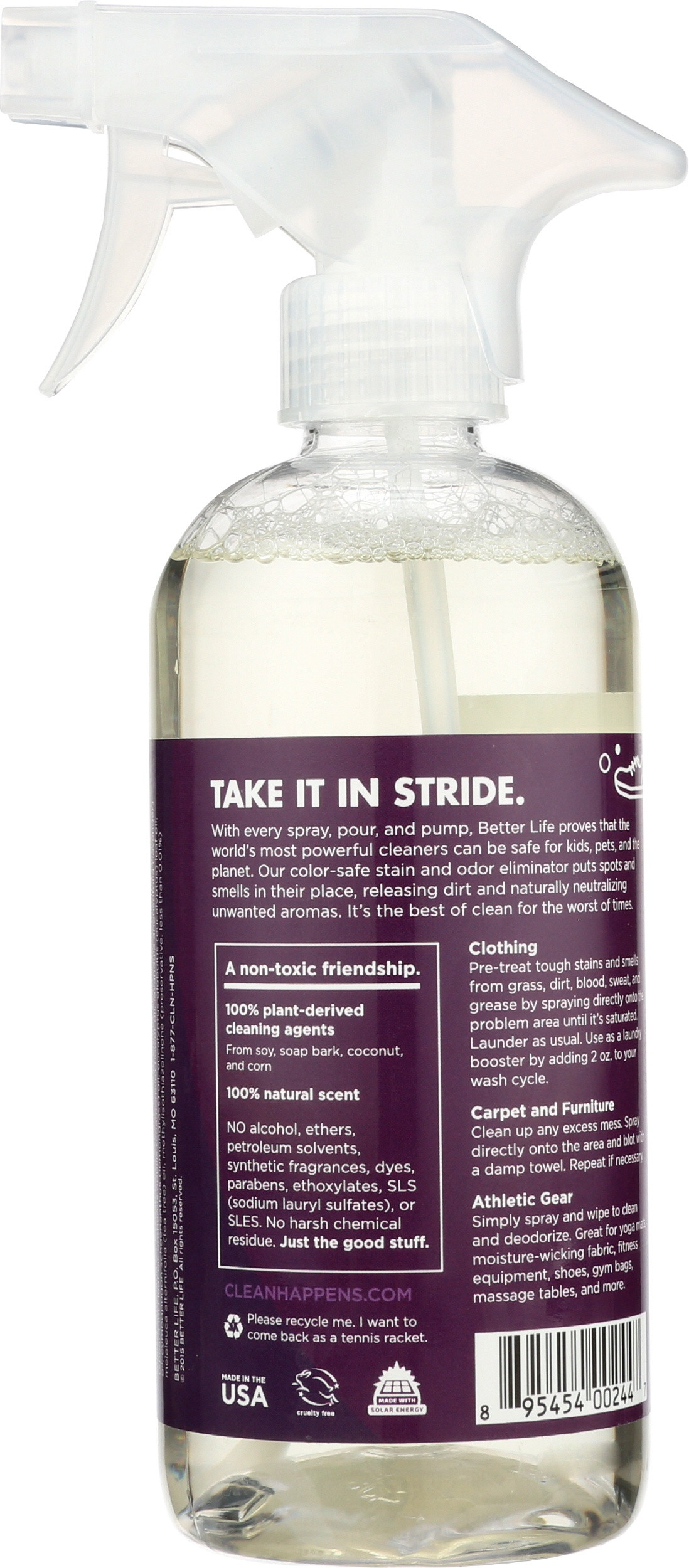 Better Life Stain & Odor Eliminator