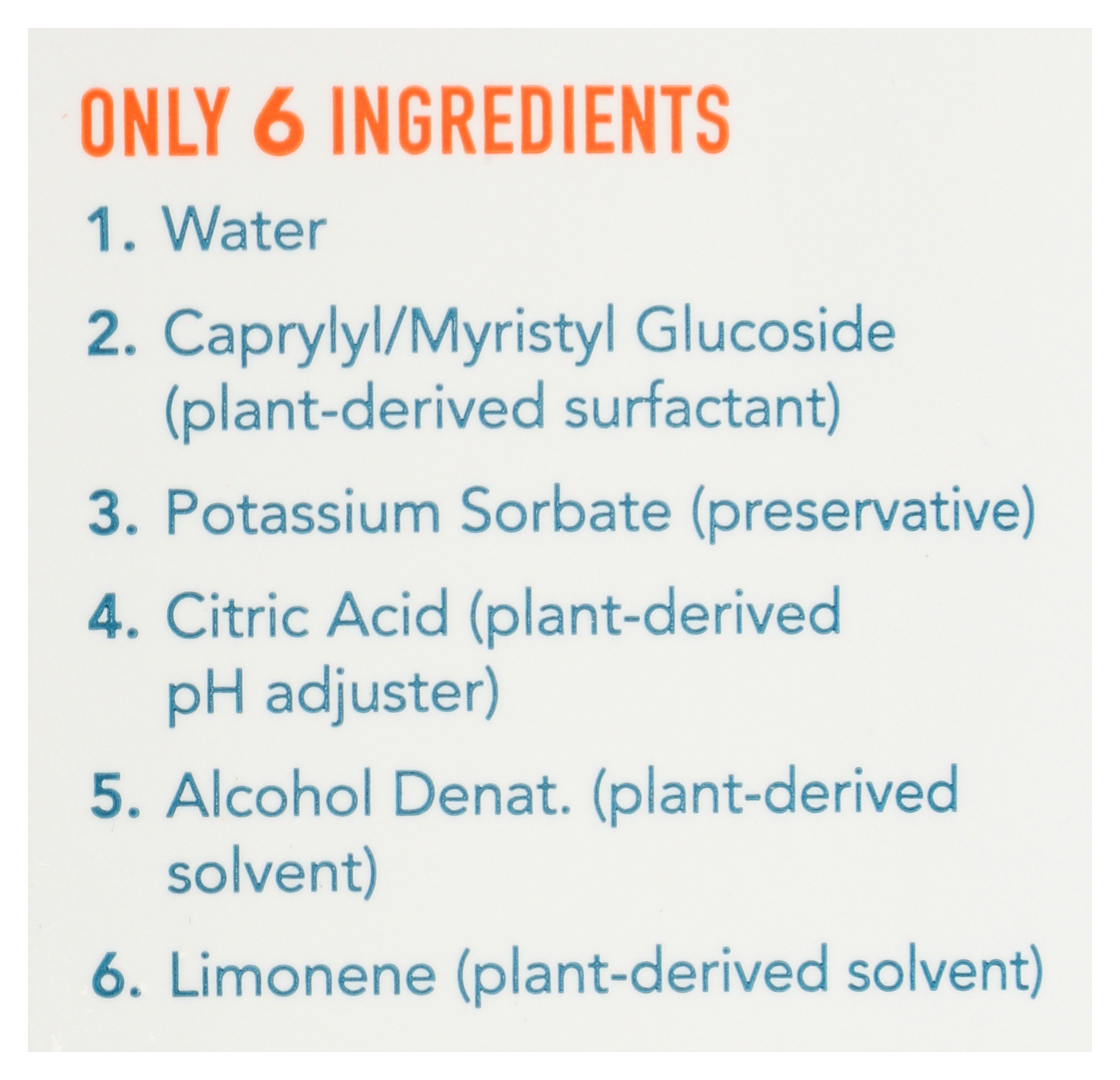 ECOS Plant Powered All Purpose Cleaner, Orange