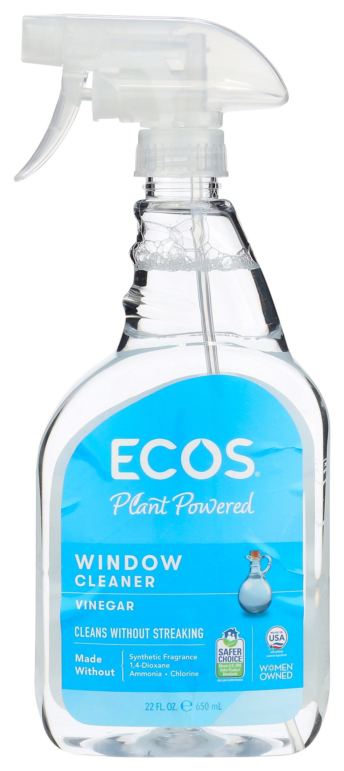 ECOS Plant Powered Vinegar Window Cleaner