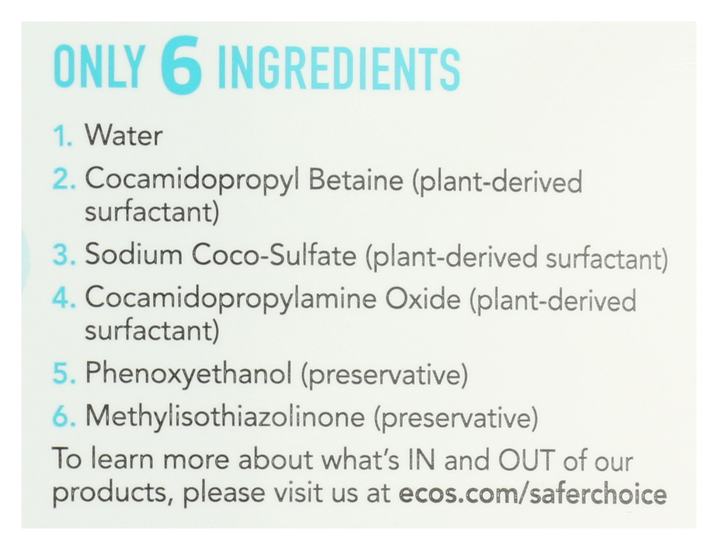 ECOS Plant Powered Laundry Detergent, Free & Clear Scent