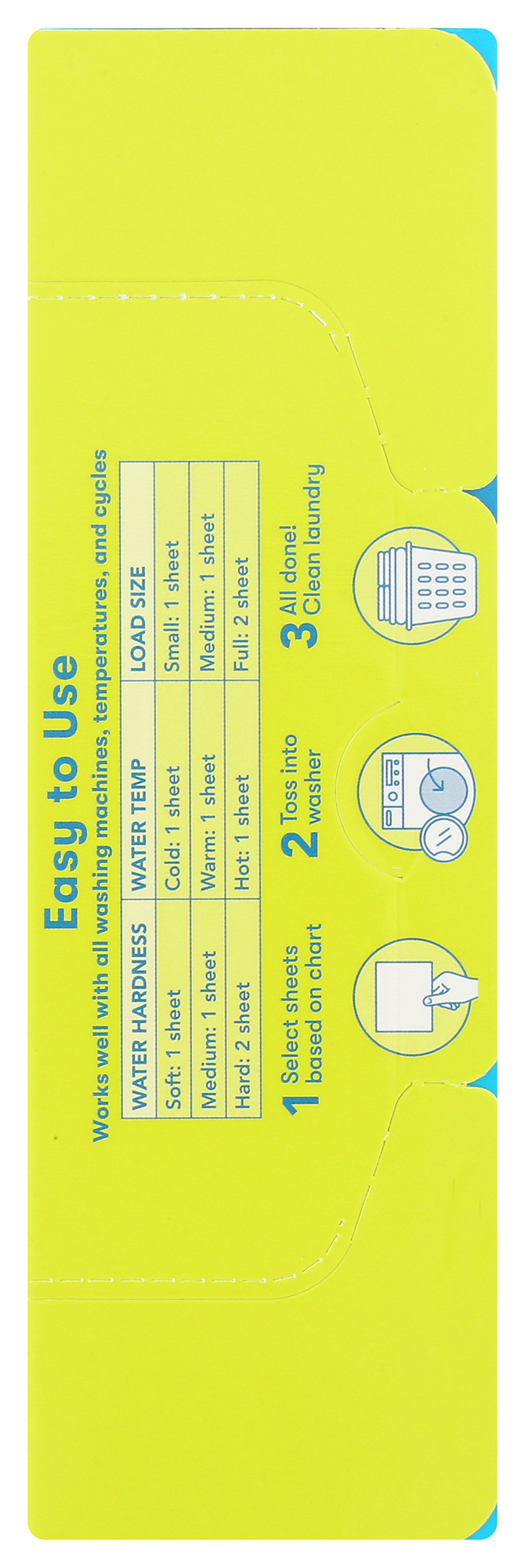 ECOS Plant Powered Laundry Detergent Sheets, Free & Clear Scent