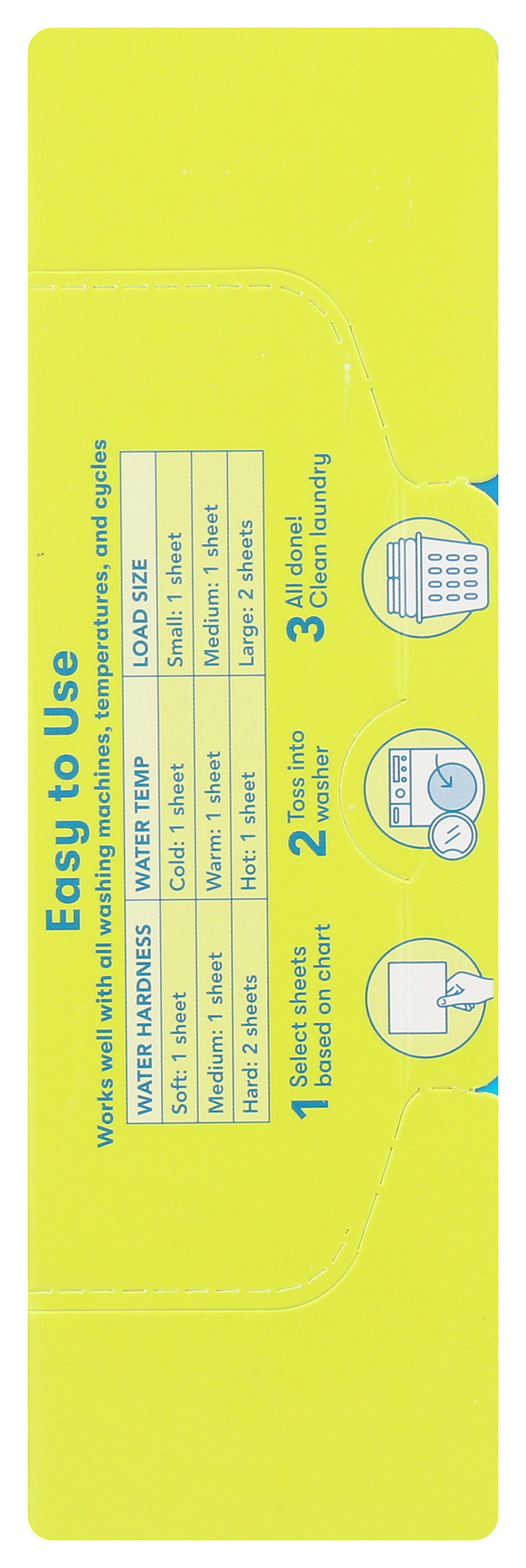 ECOS Plant Powered Laundry Detergent Sheets, Magnolia & Lily Scent