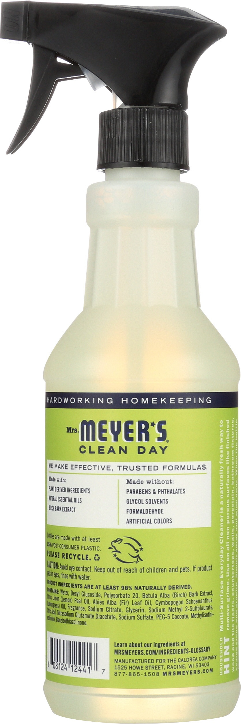 Mrs. Meyer's Clean Day Multi-Surface Everyday Cleaner, Lemon Verbena Scent