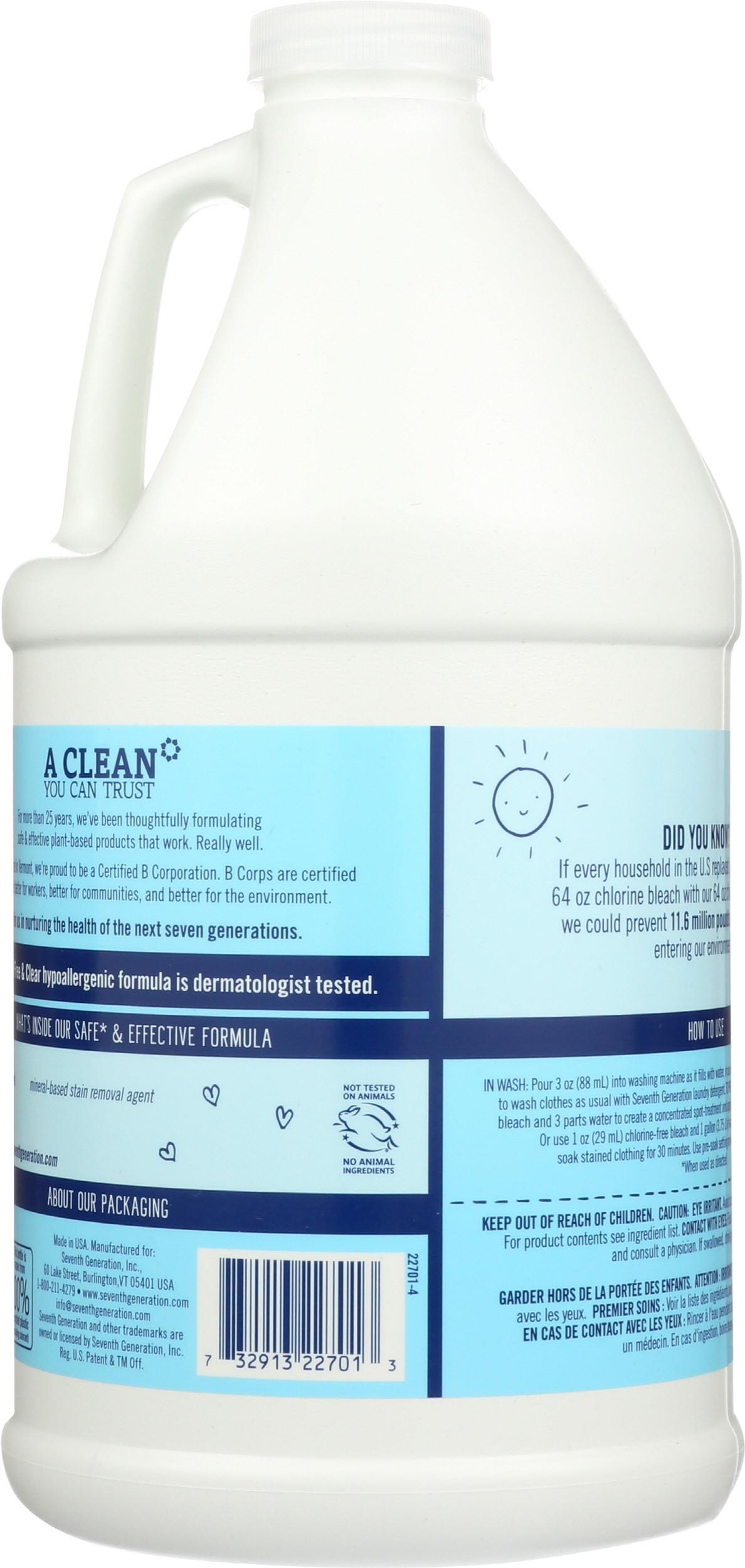 Seventh Generation Non-Chlorine Ultra Bleach