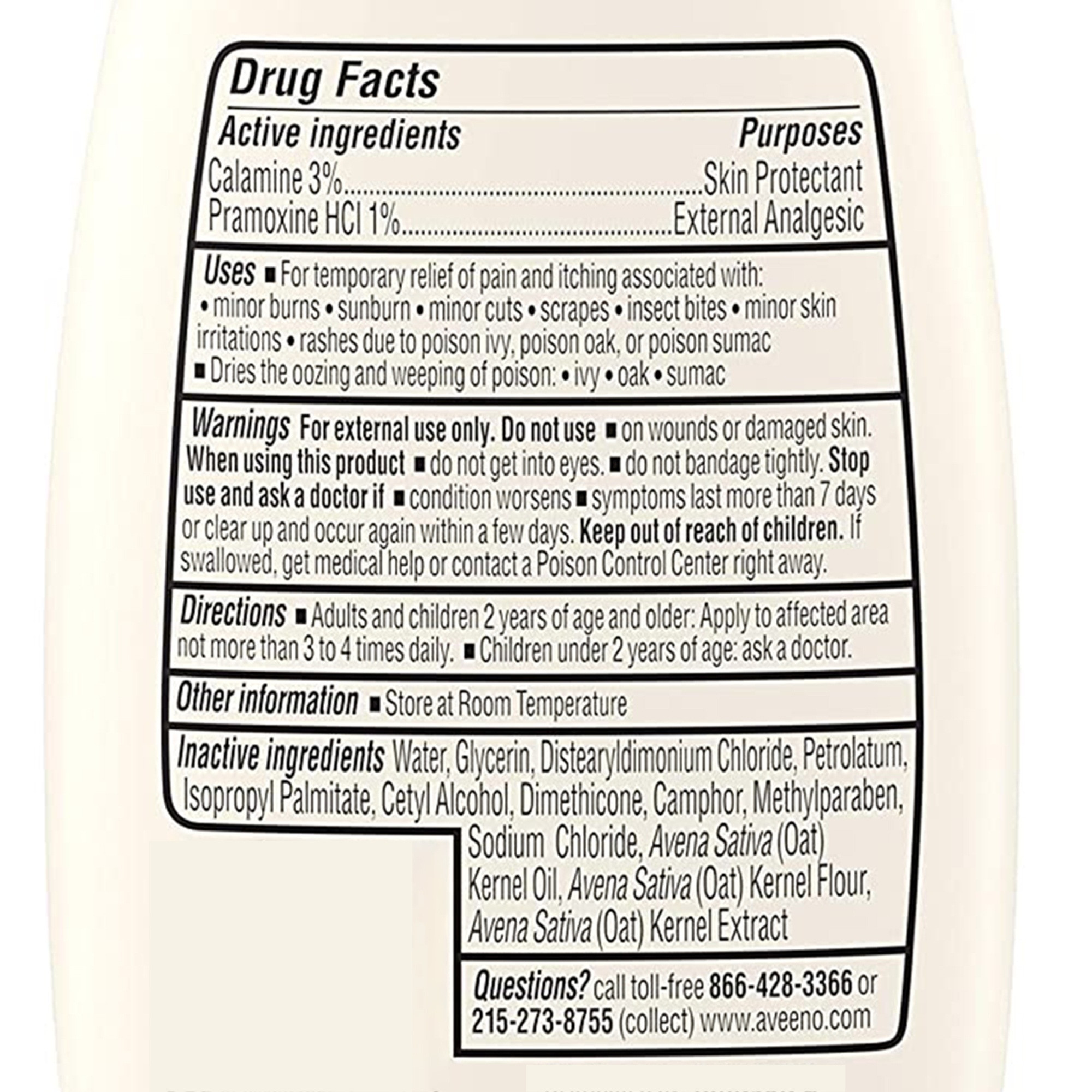 Aveeno Anti-Itch Concentrated Lotion