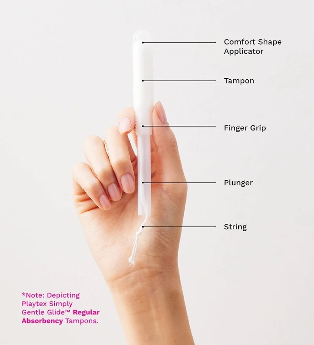 Playtex Simply Gentle Glide Tampons, Super Plus Absorbency