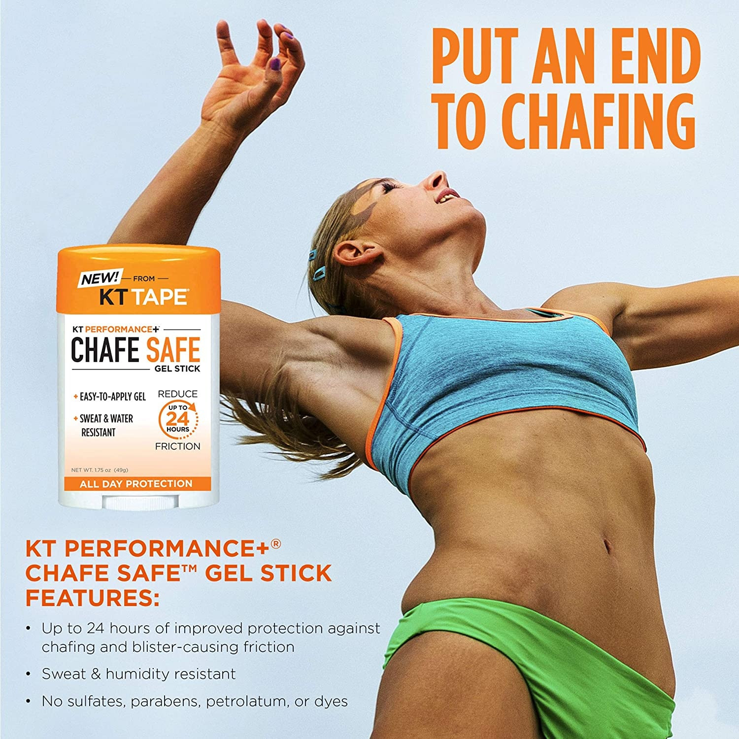 KT Performance Chafe Safe Gel Stick