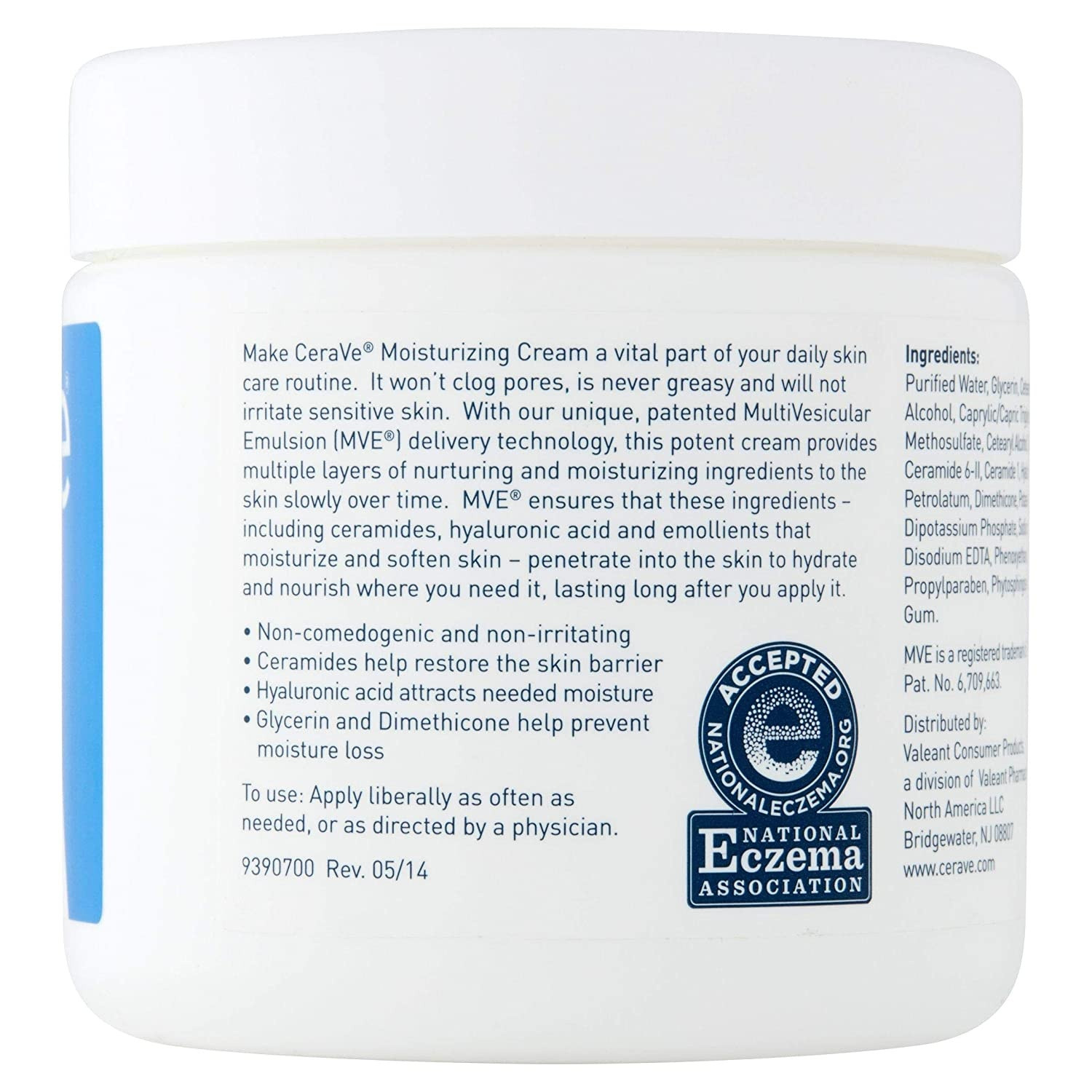 CeraVe Moisturizing Cream Jar
