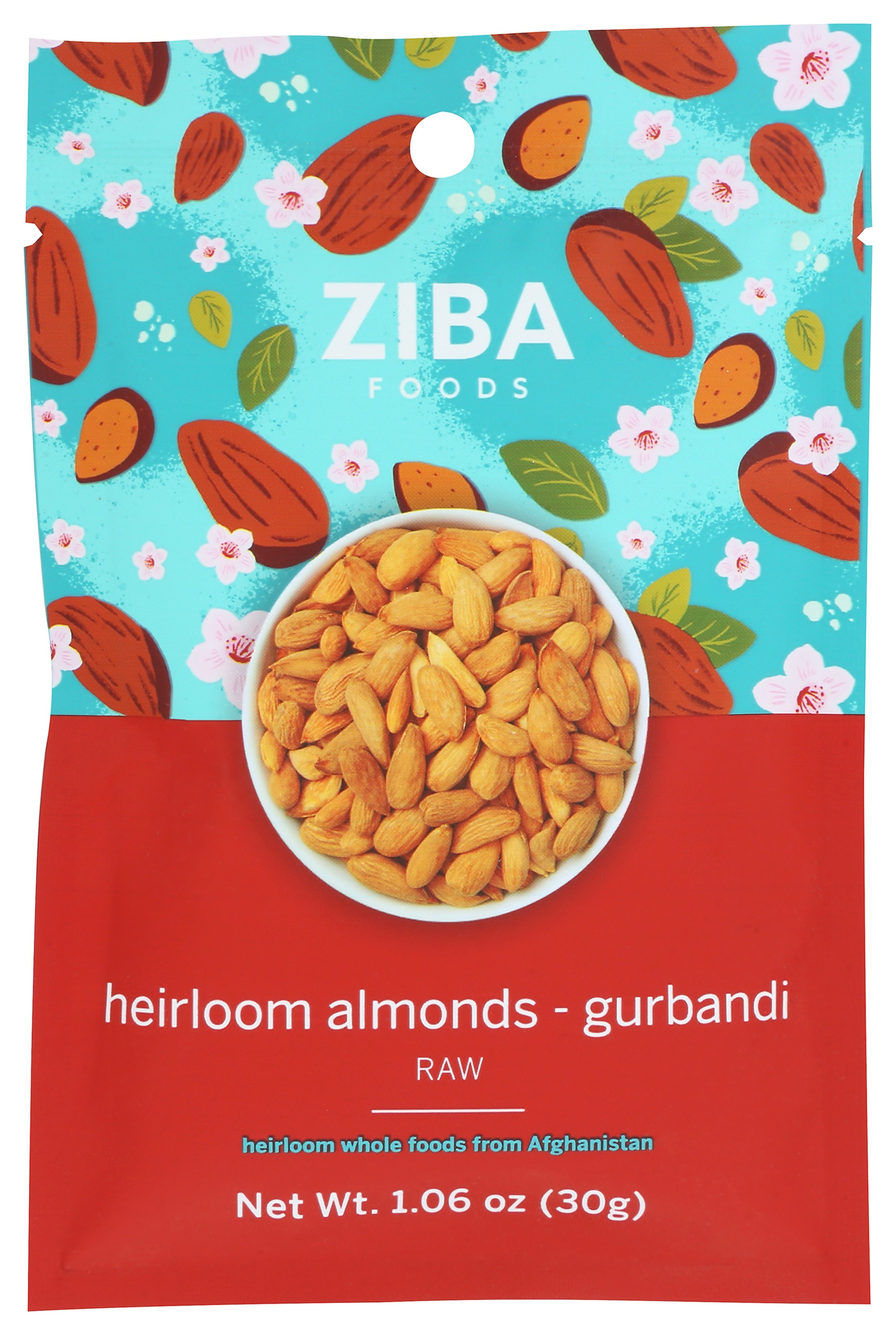Ziba Foods Heirloom Gurbandi Almonds