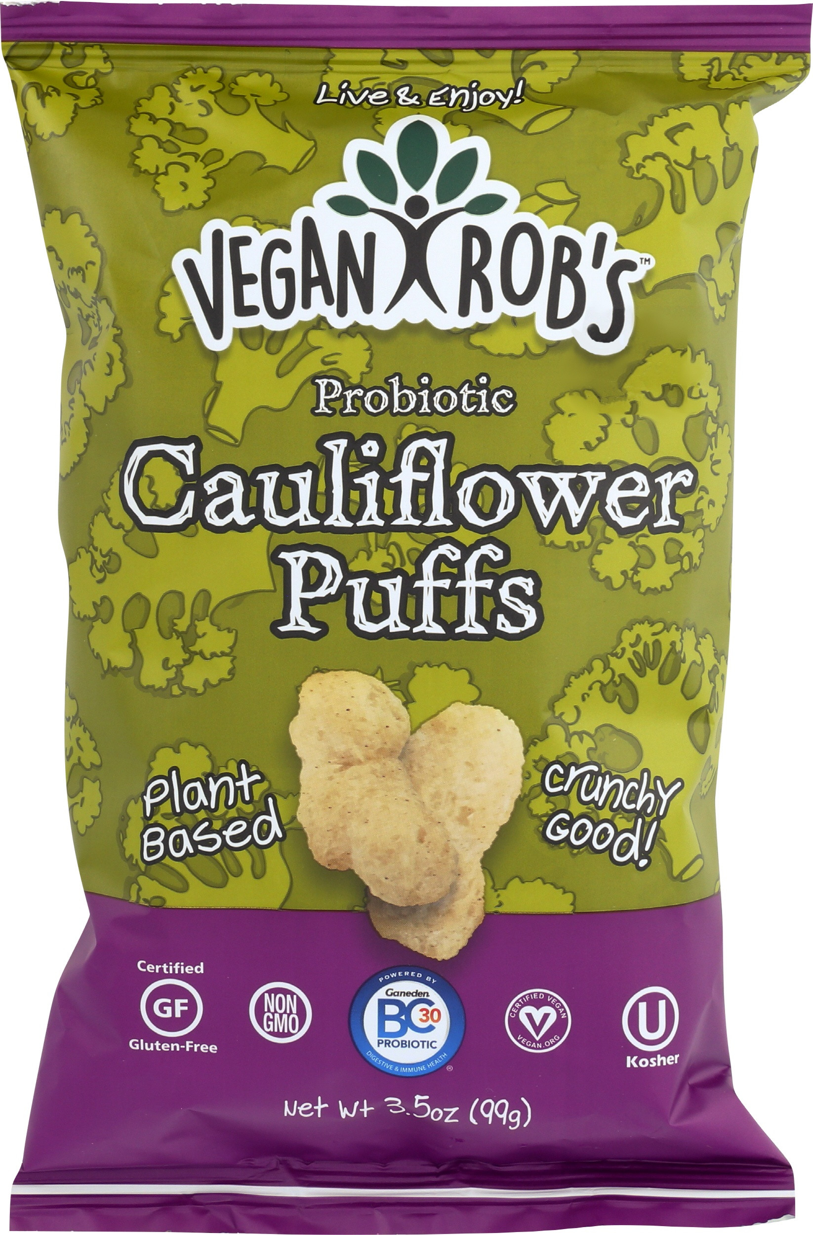 Vegan Rob's Probiotic Puffs