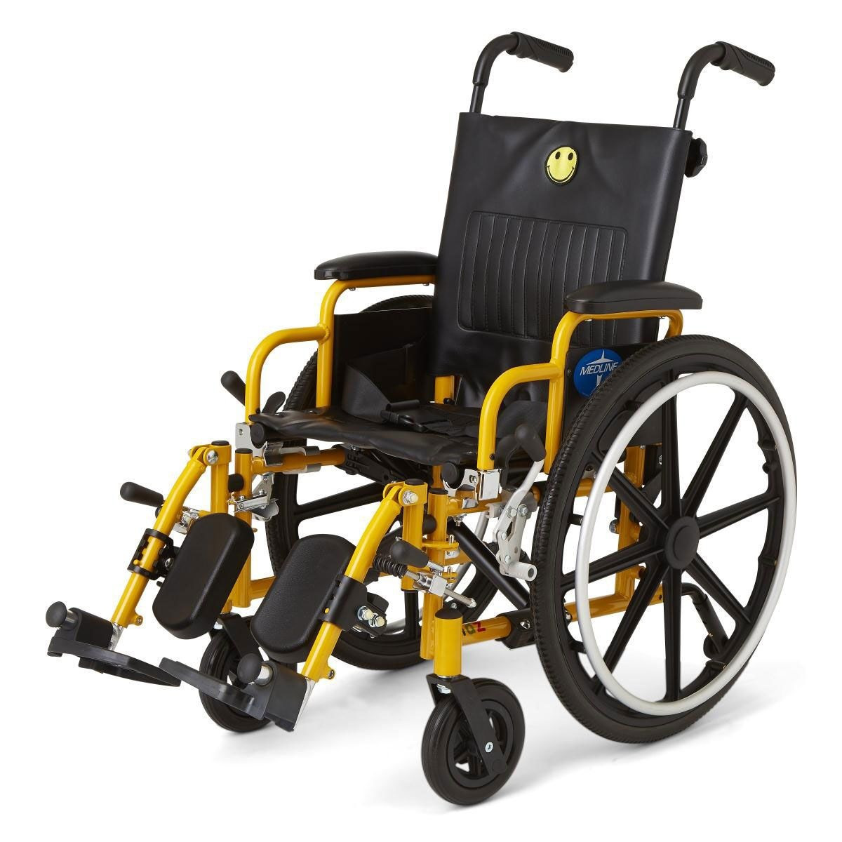 Medline Pediatric Wheelchair with Elevating Leg Rests