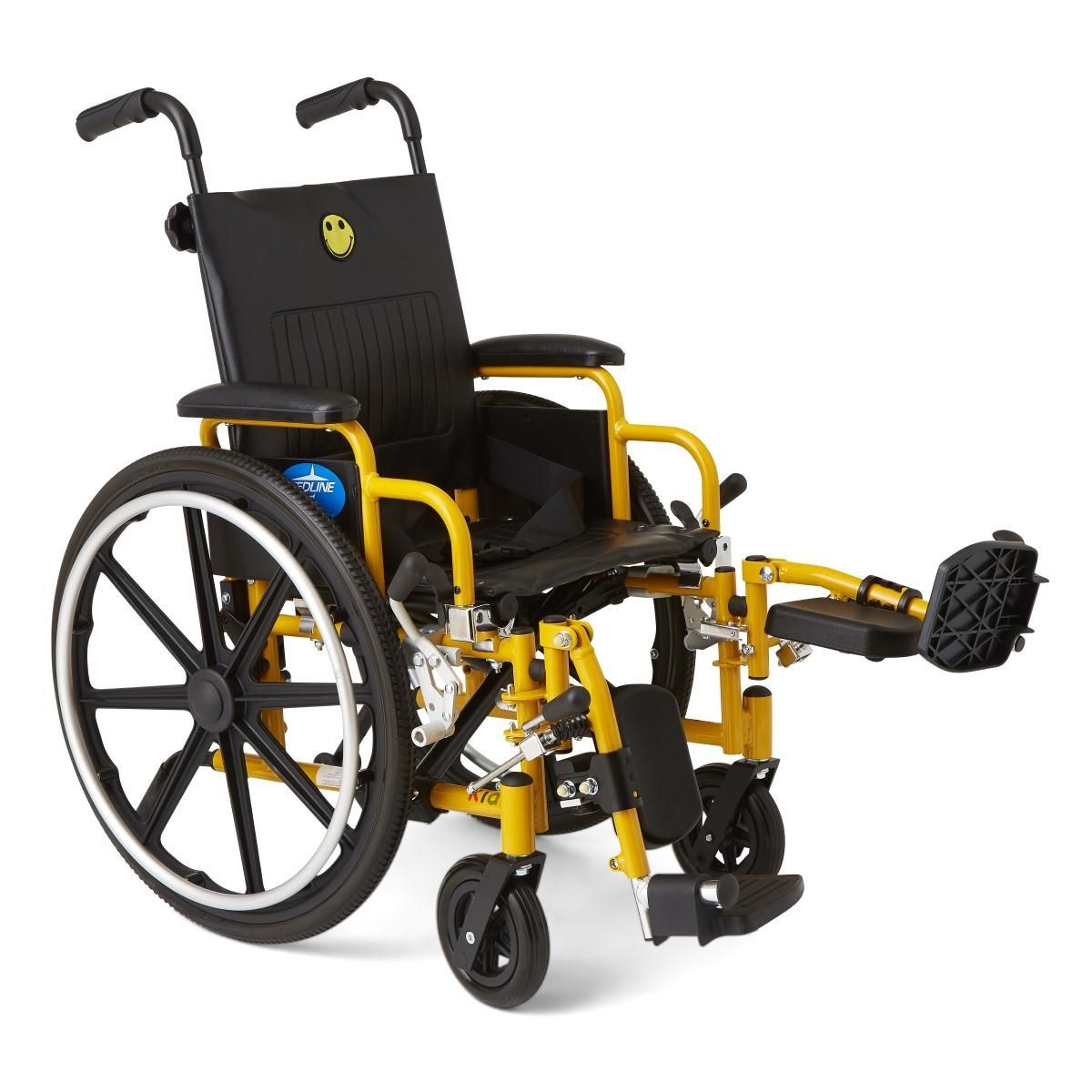 Medline Pediatric Wheelchair with Elevating Leg Rests