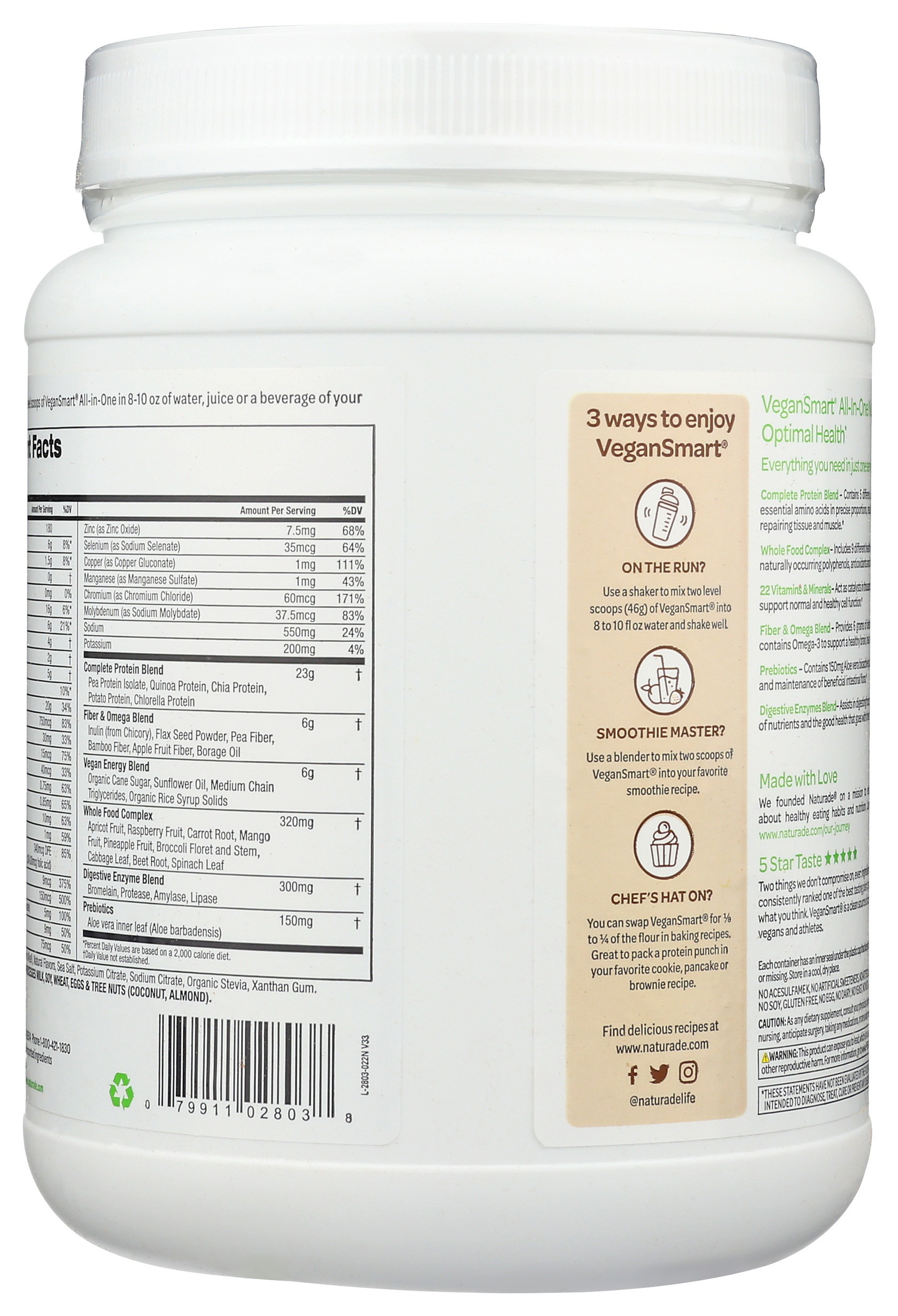 Vegansmart All-In-One Nutritional Shake