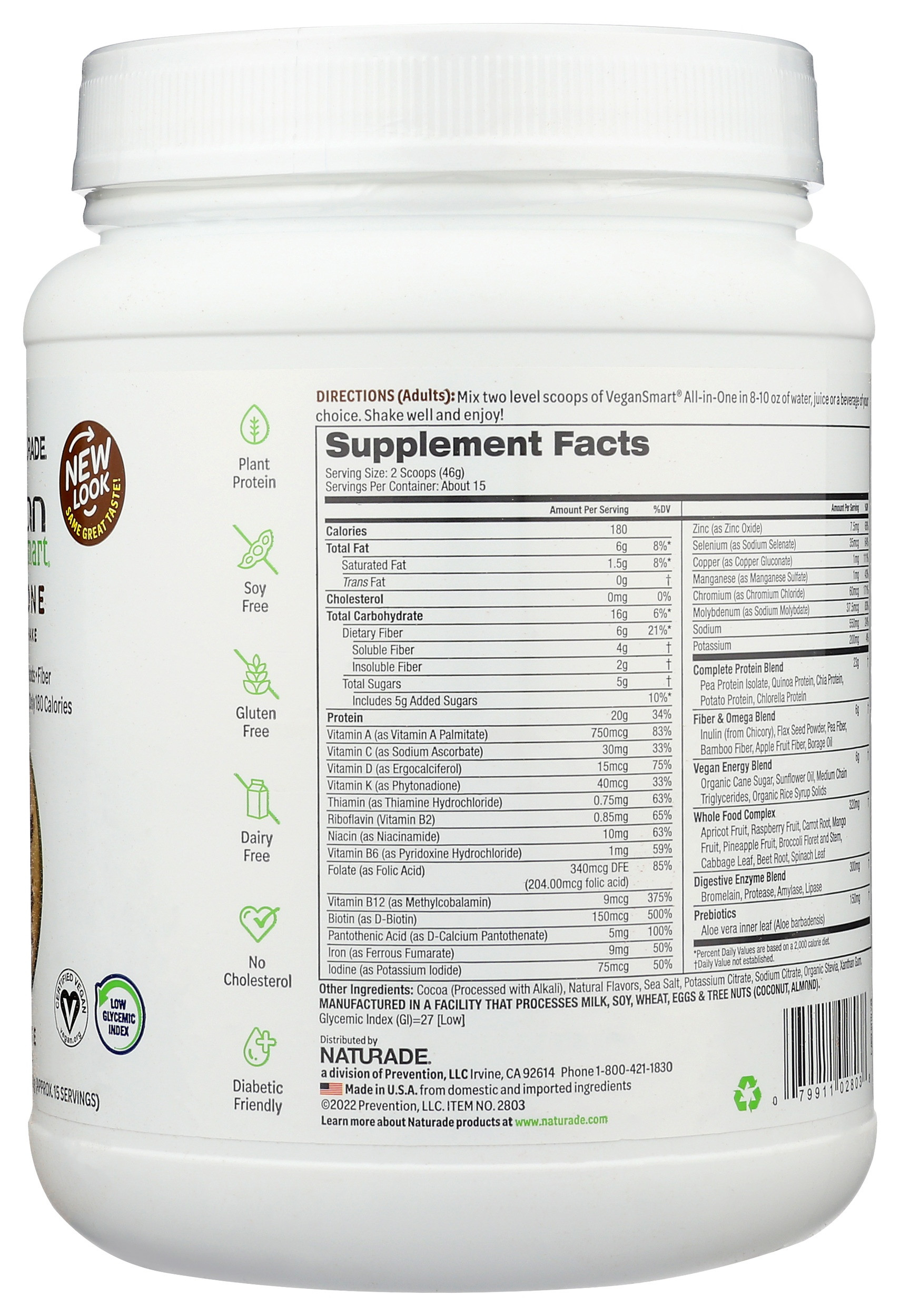 Vegansmart All-In-One Nutritional Shake