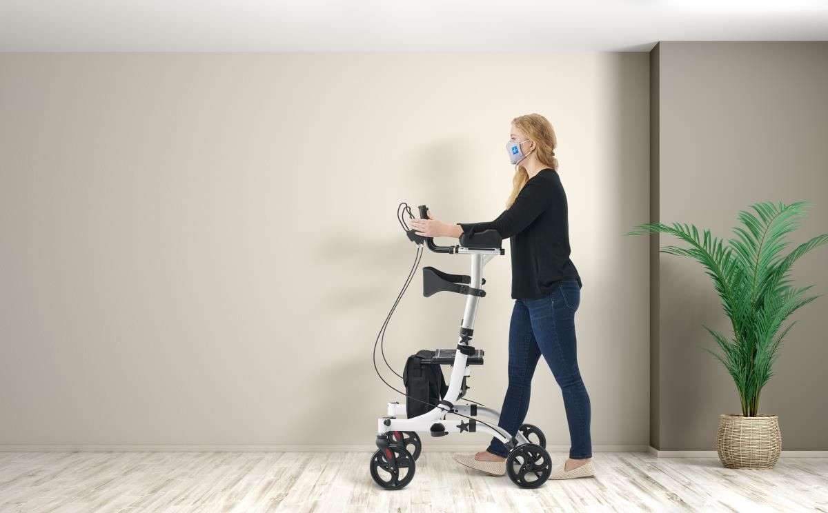 Medline Simplicity 2 Upright Aluminum Rollator