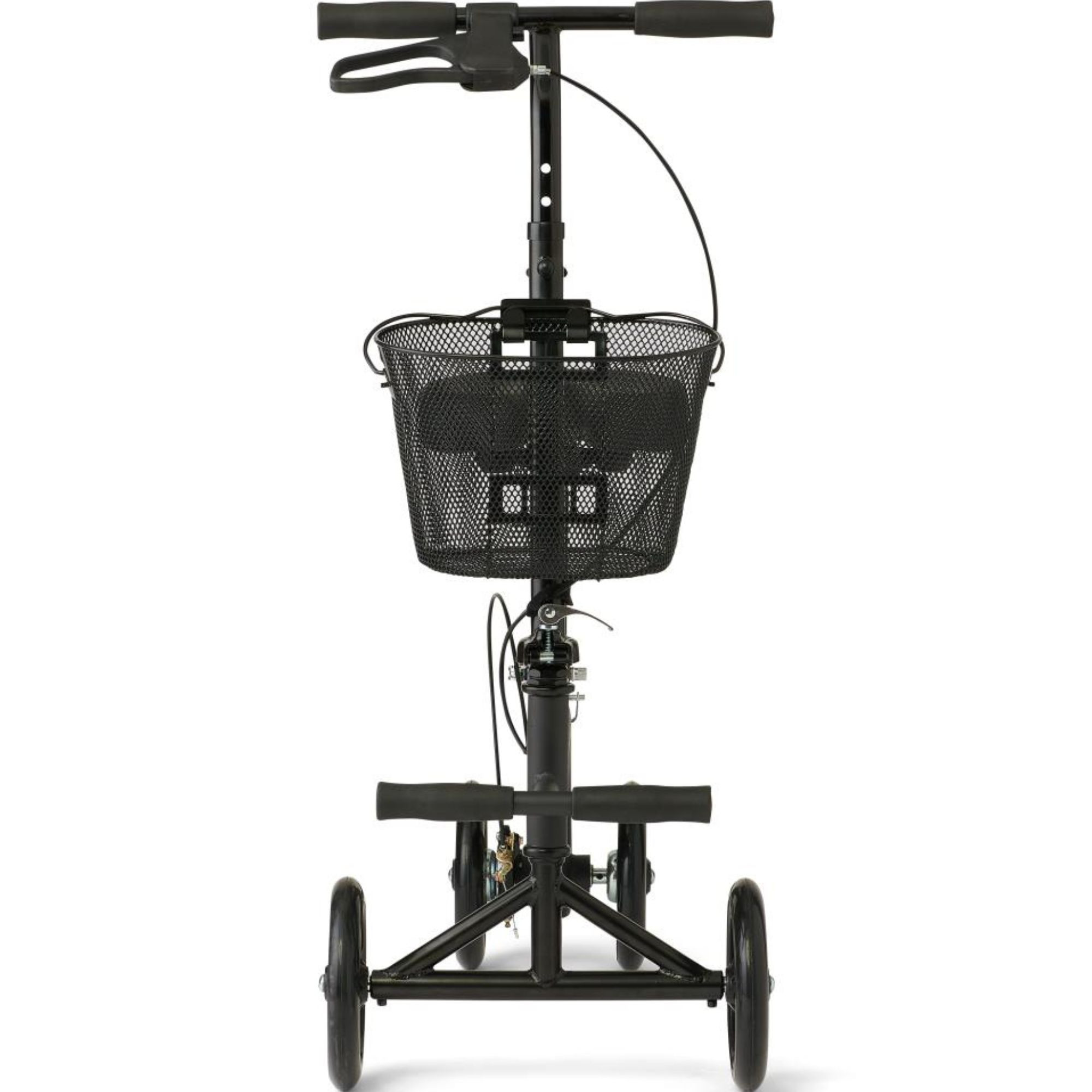Medline Seated Scooter with Footrest and Basket