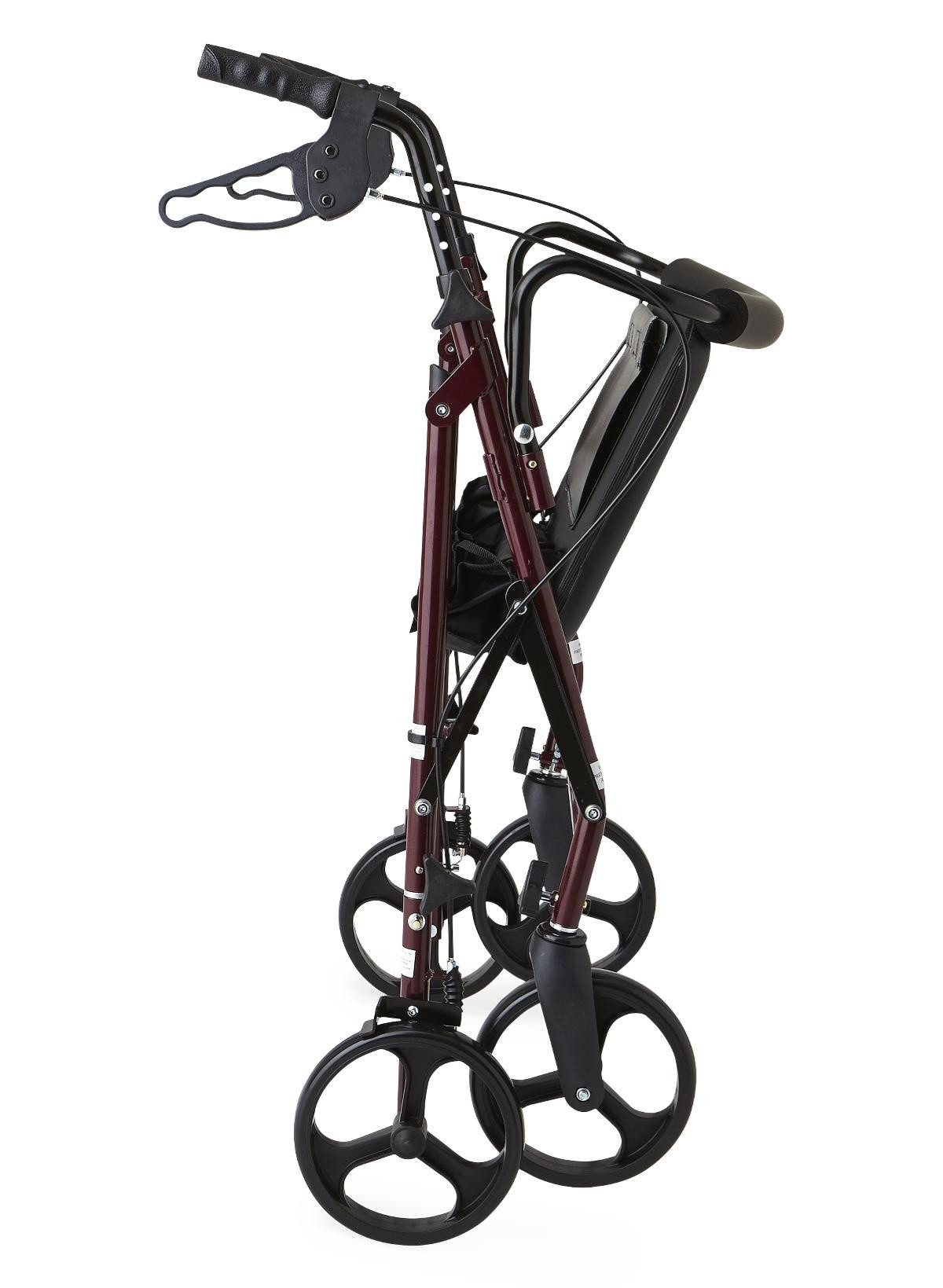 Medline Basic Steel Bariatric Heavy Duty Rollator