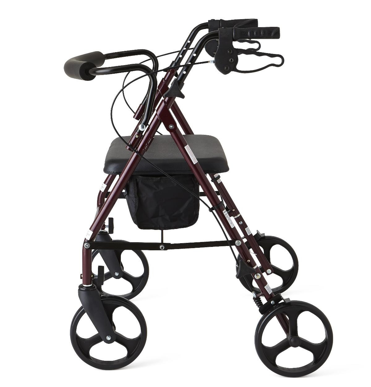Medline Basic Steel Bariatric Heavy Duty Rollator