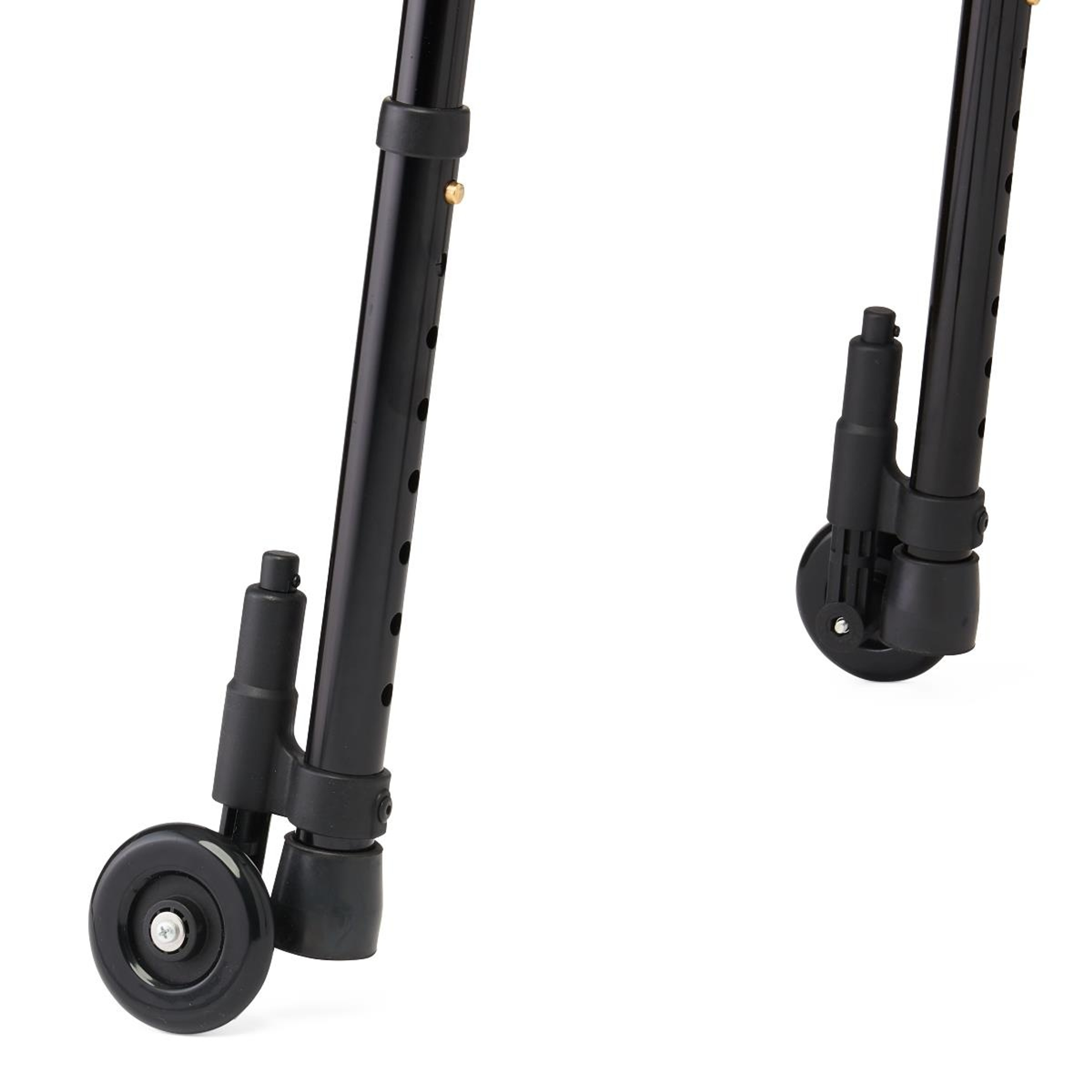 Medline Folding Trigger Walker with 5" Wheels