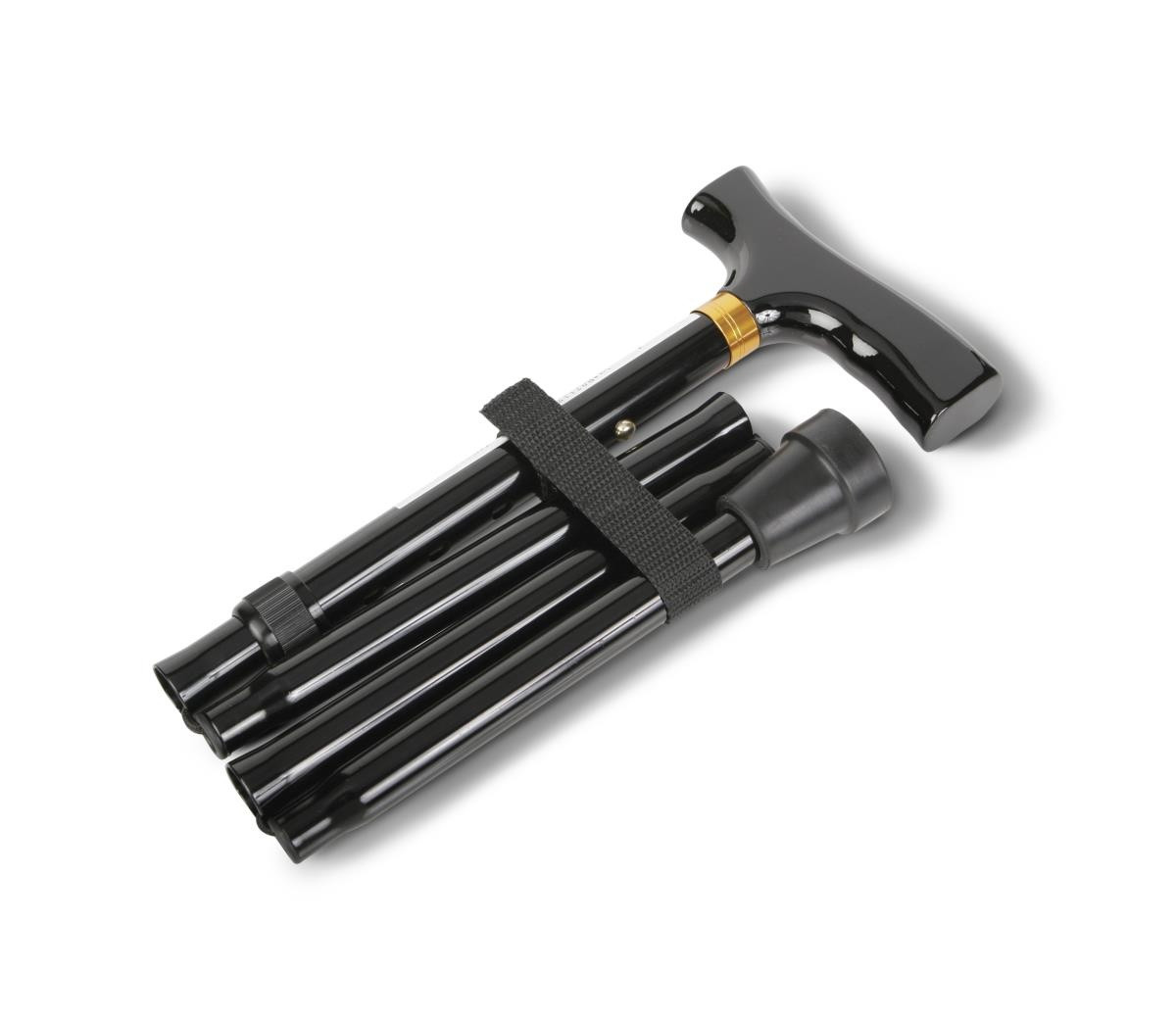 Medline Aluminum Folding T-Handle Cane