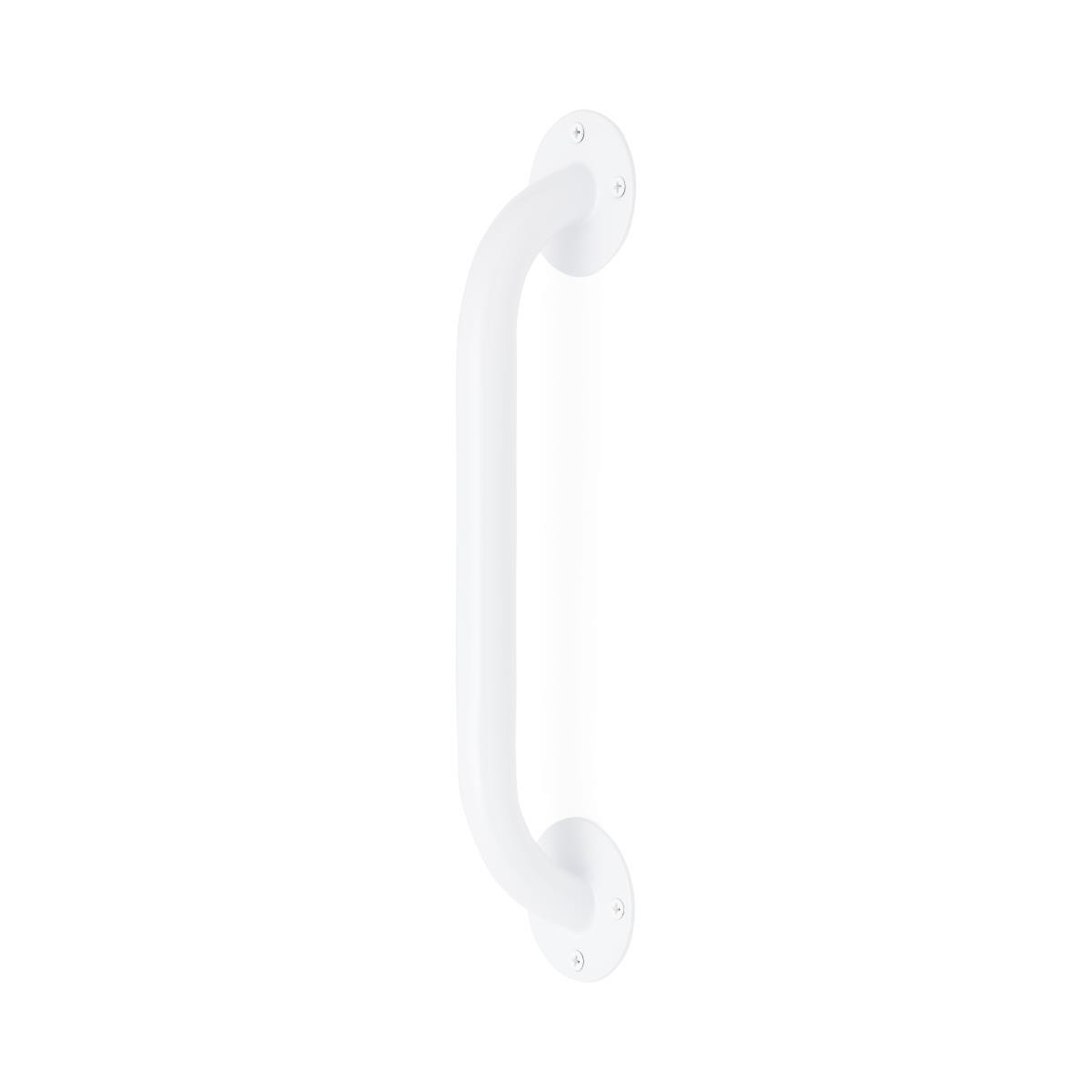 Medline White Enamel Wall Grab Bar