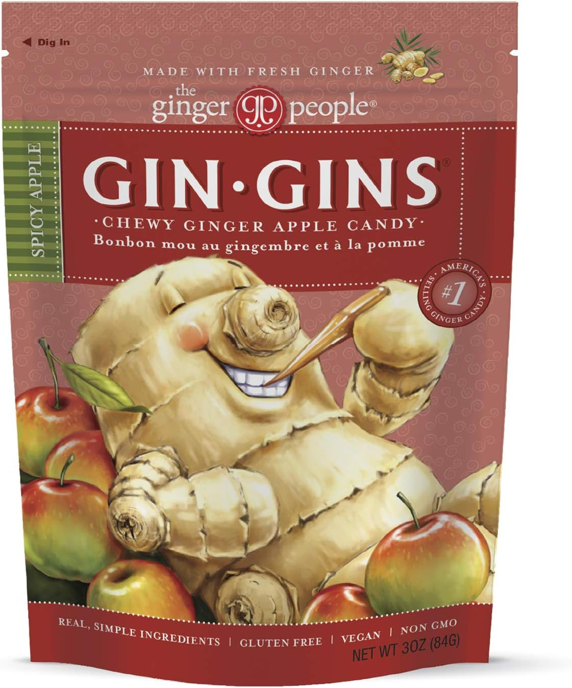 The Ginger People Gin Gins Ginger Chews