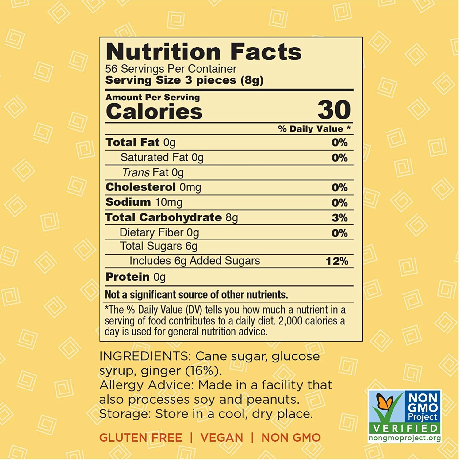 The Ginger People Gin Gins Hard Ginger Candy