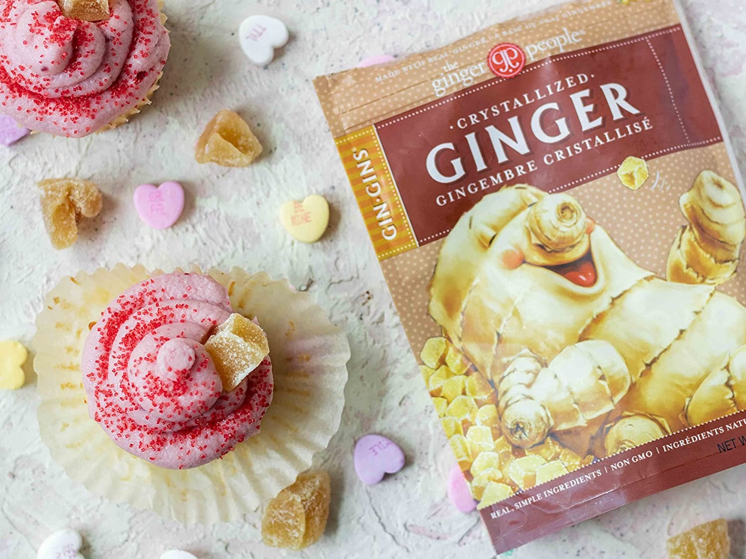 The Ginger People Gin Gins Crystallized Ginger Candy