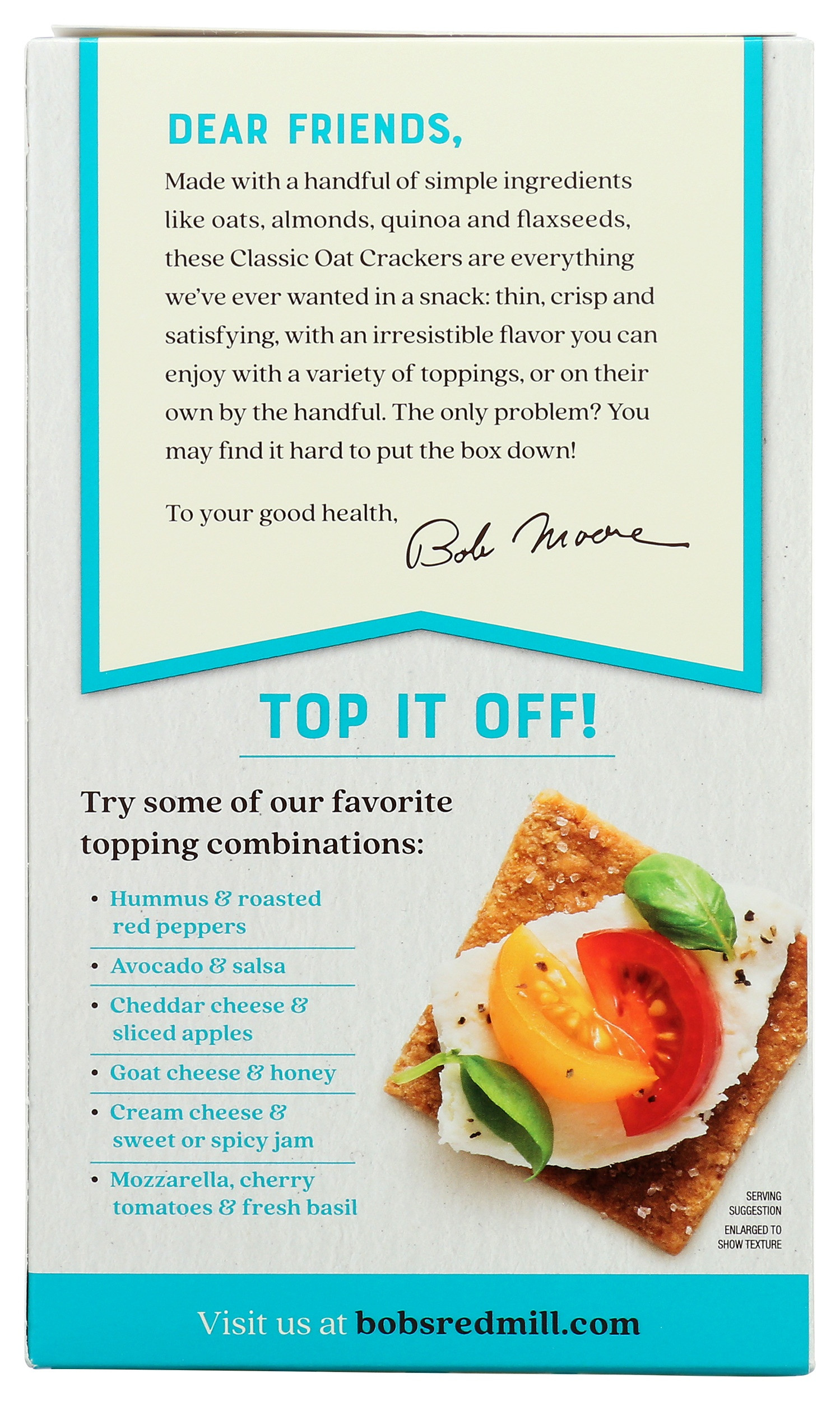 Bob's Red Mill Oat Crackers