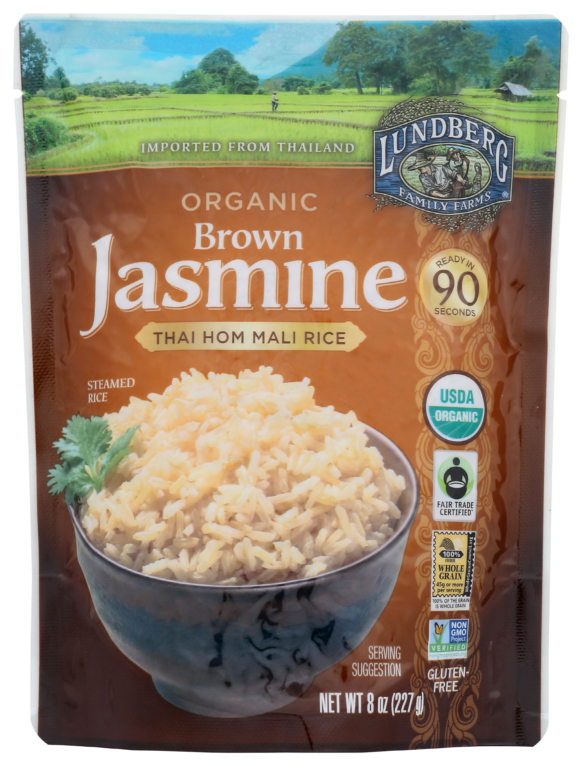 Lundberg Organic Brown Thai Jasmine Rice