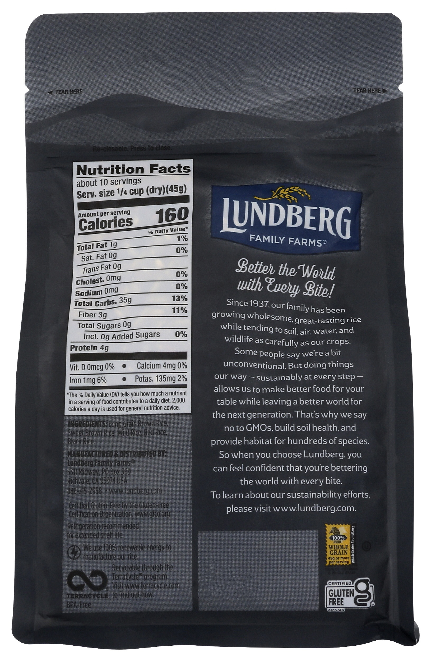 Lundberg Wild Blend Rice
