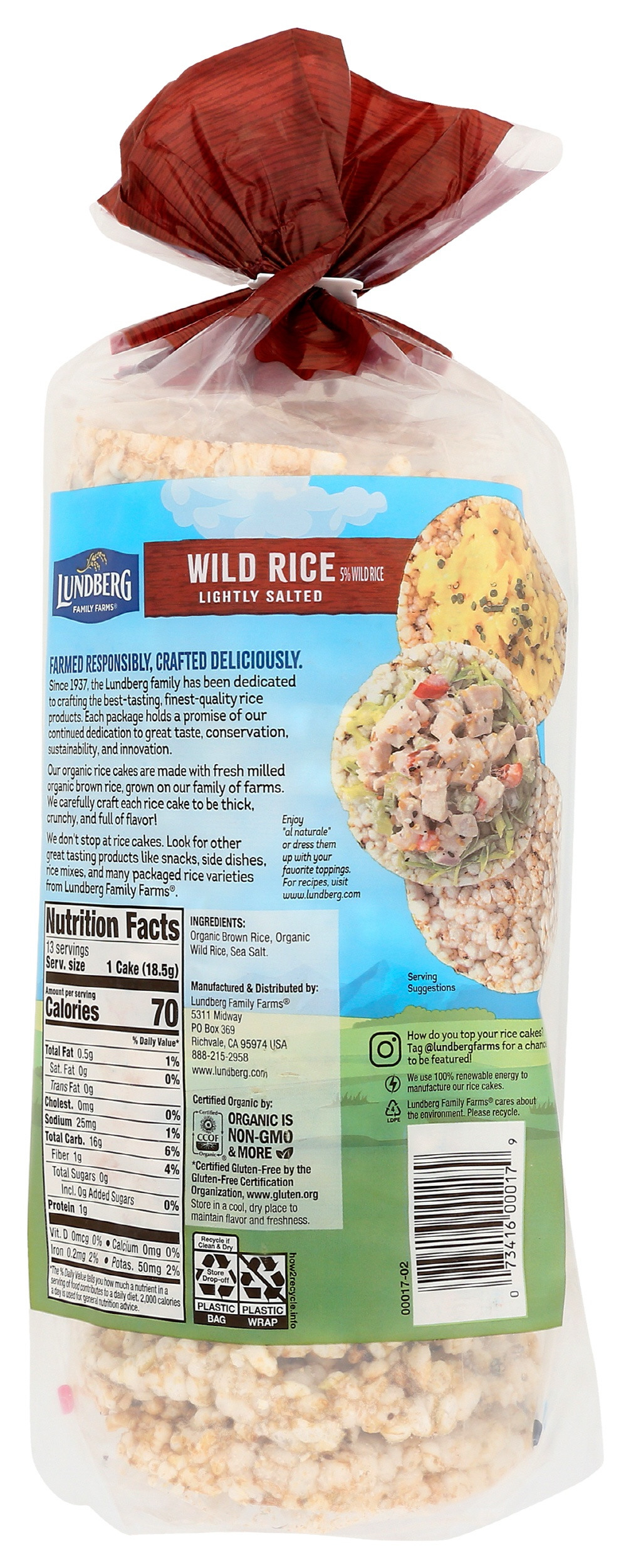 Lundberg Organic Rice Cakes