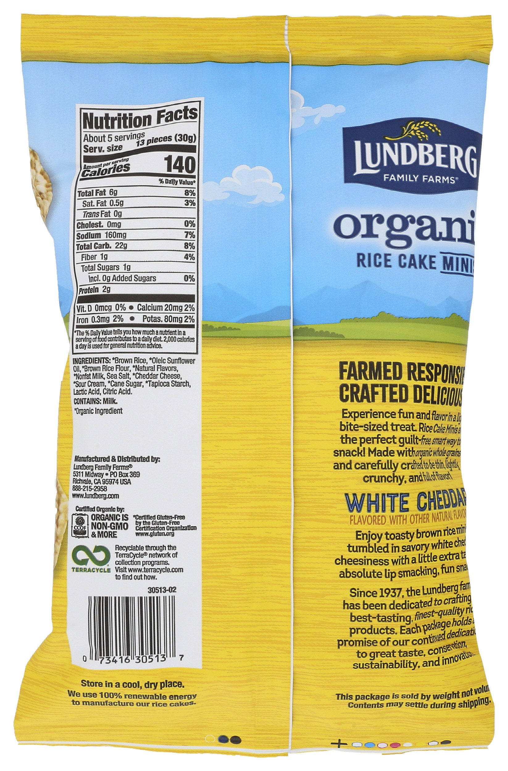 Lundberg Organic Rice Cakes Minis