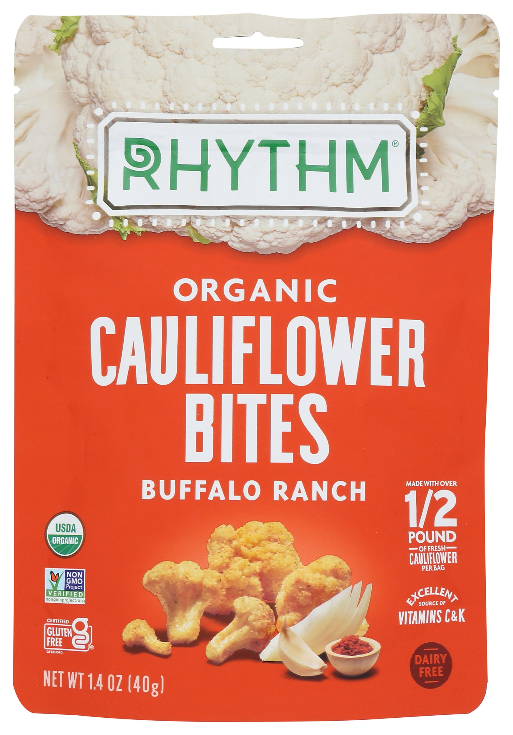 Rhythm Organic Cauliflower Bites