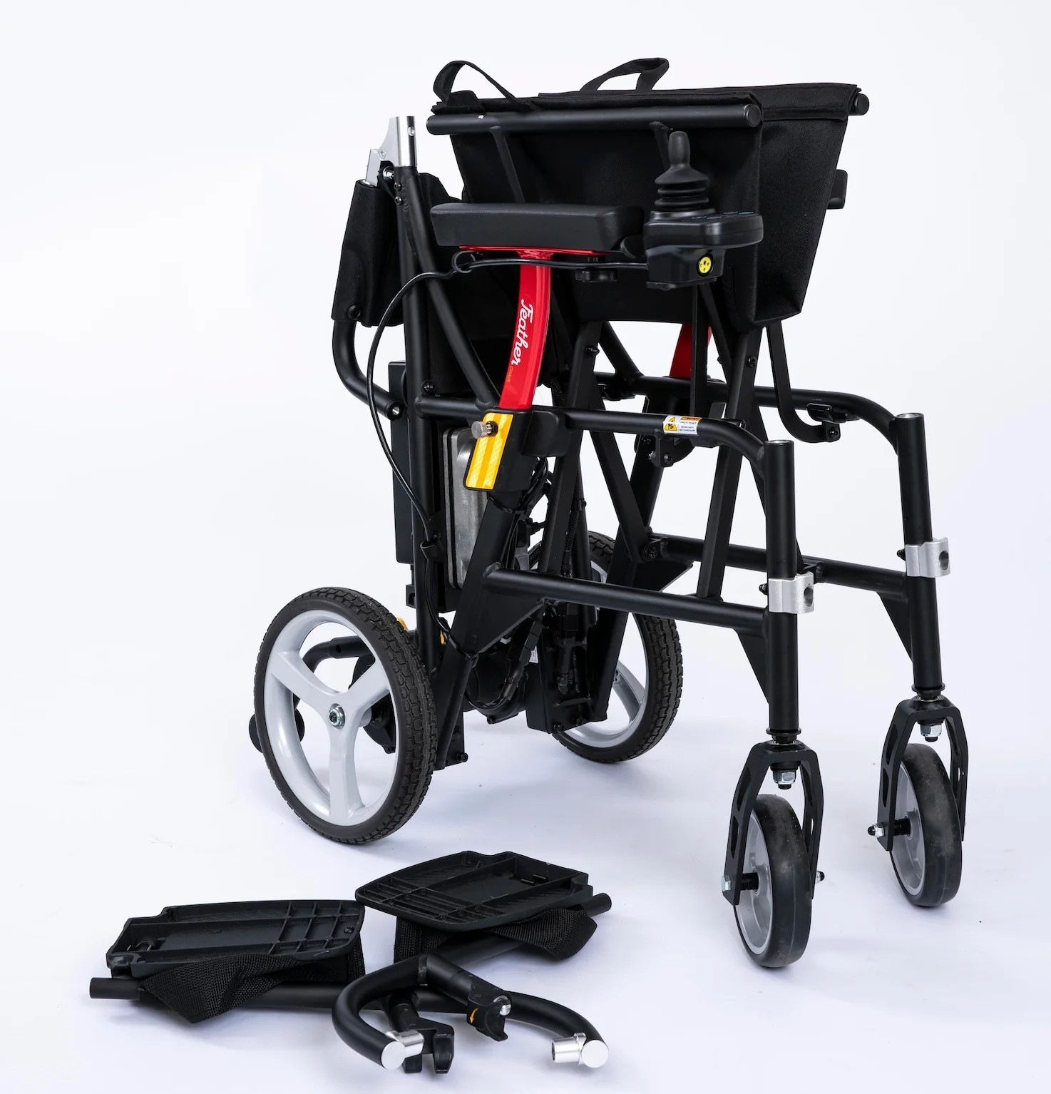 Feather Chair Power Wheelchair with Hand Joystick