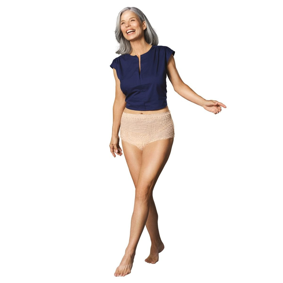 FitRight Fresh Start Incontinence Underwear, Beige